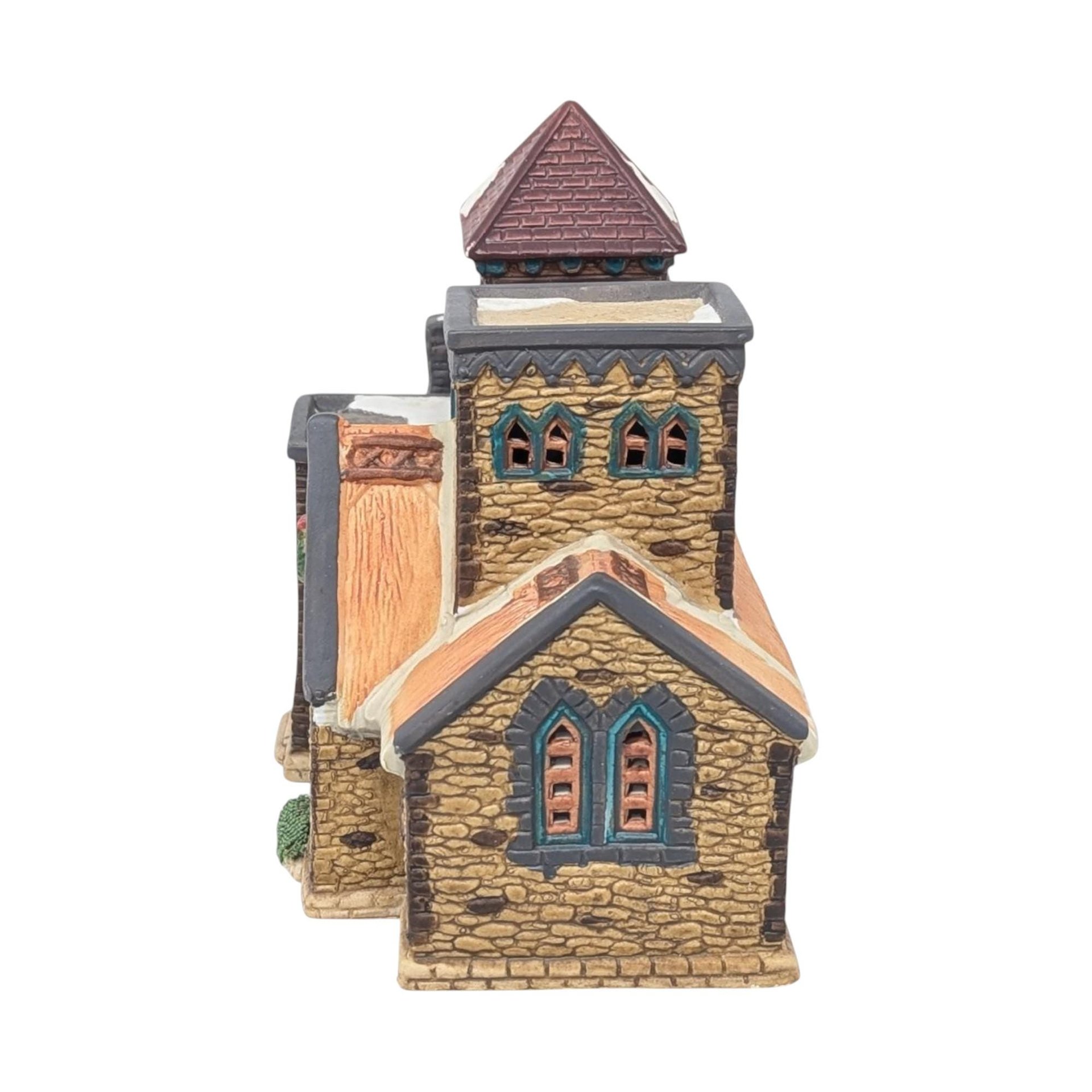 1991 Lemax Porcelain Lighted Village Church