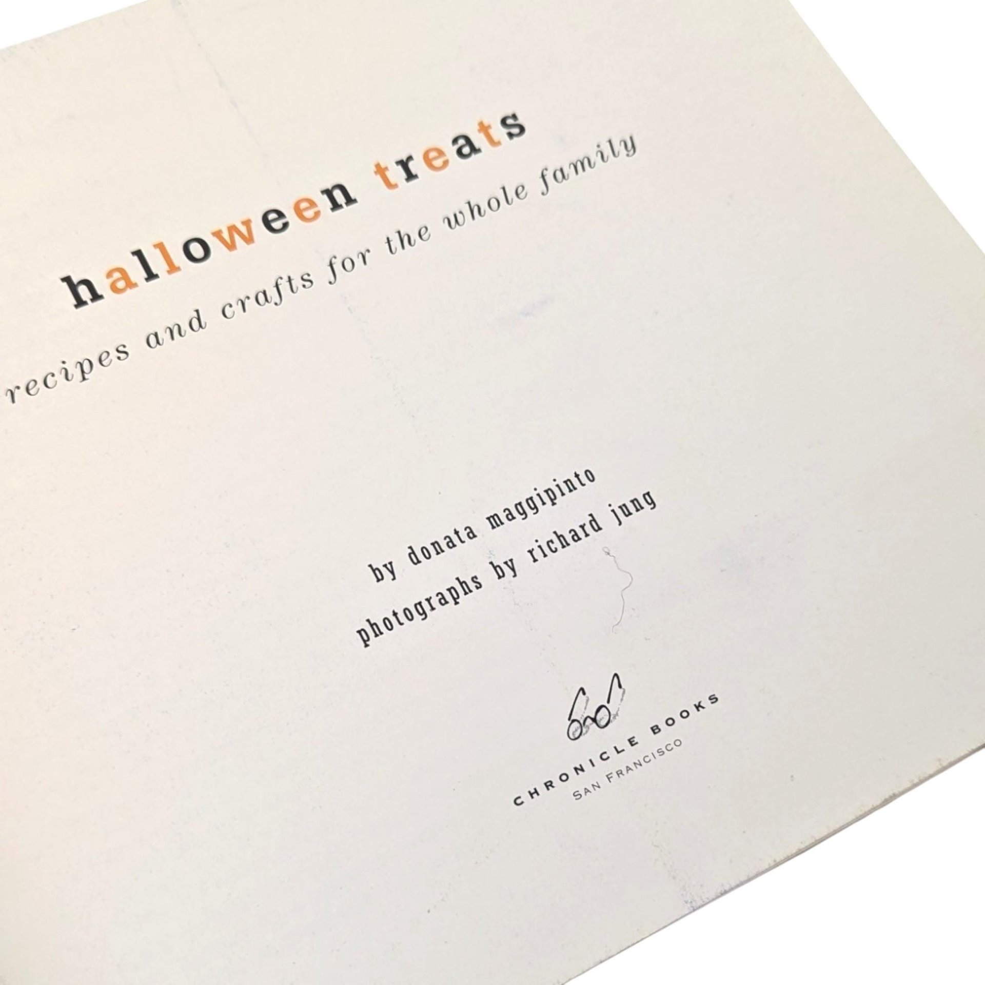 Vintage Halloween Cookbook Choice