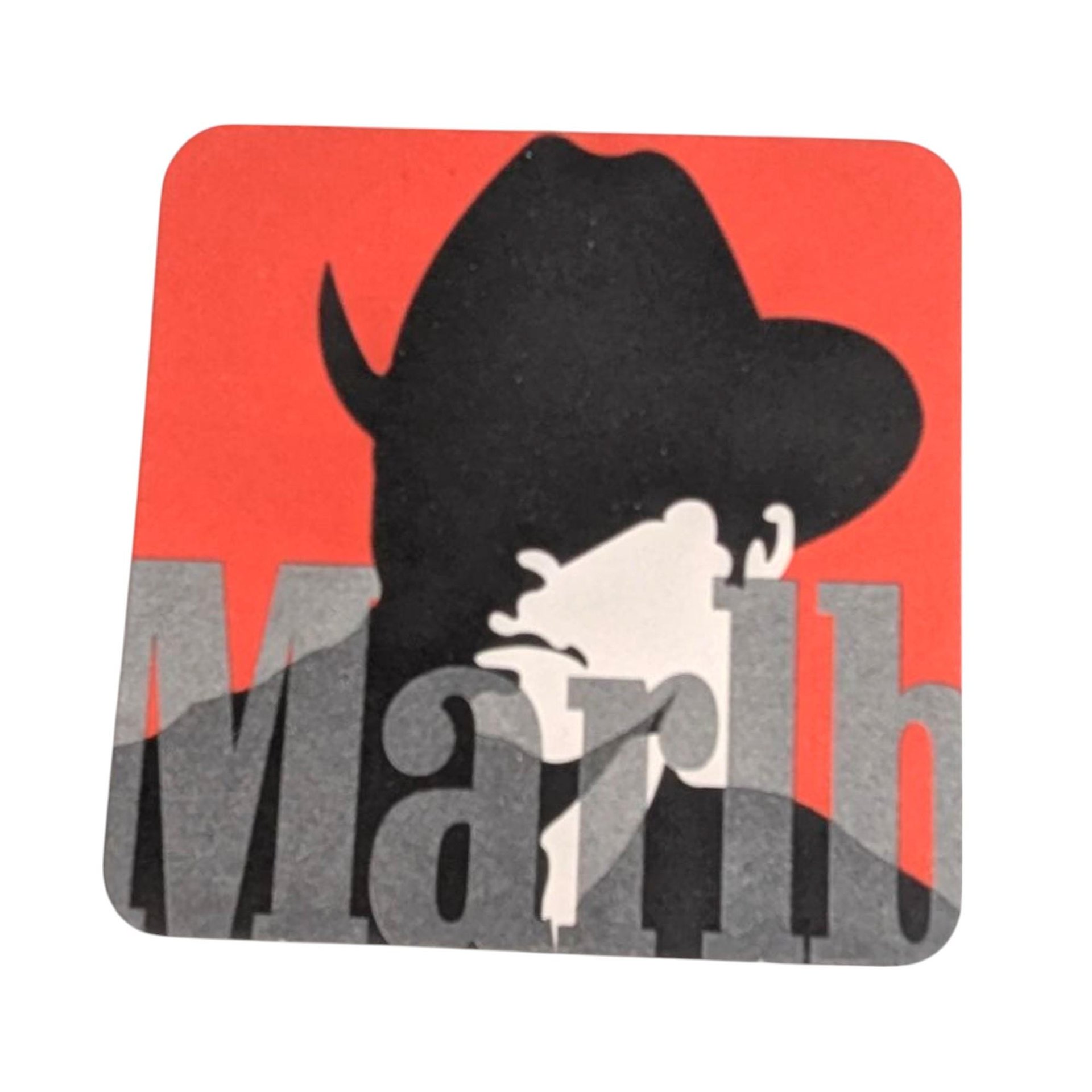 Set of 20 Vintage Marlboro Man Cardboard Coasters