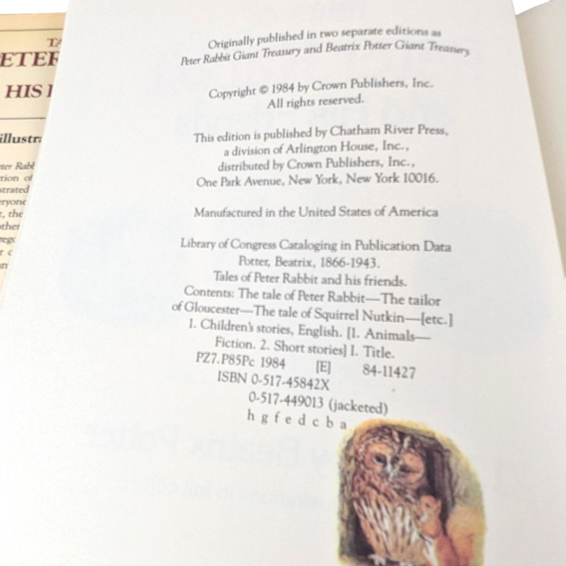 1984 Tales of Peter Rabbit and His Friends by Beatrix Potter