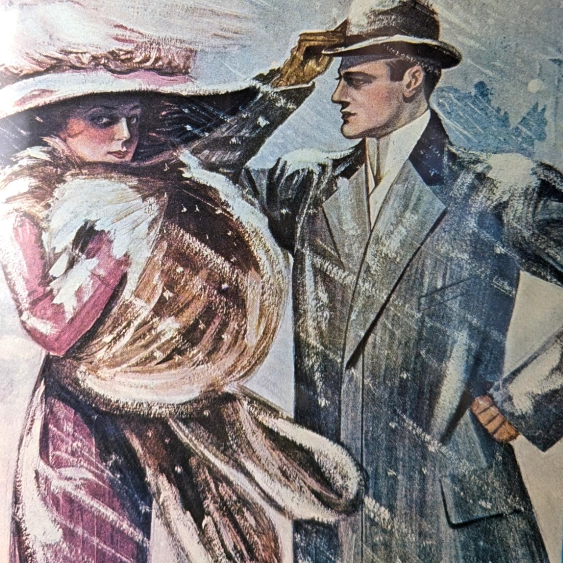 Vintage 1970s Nostalgia Ad Framed Print Set - 3 Pieces