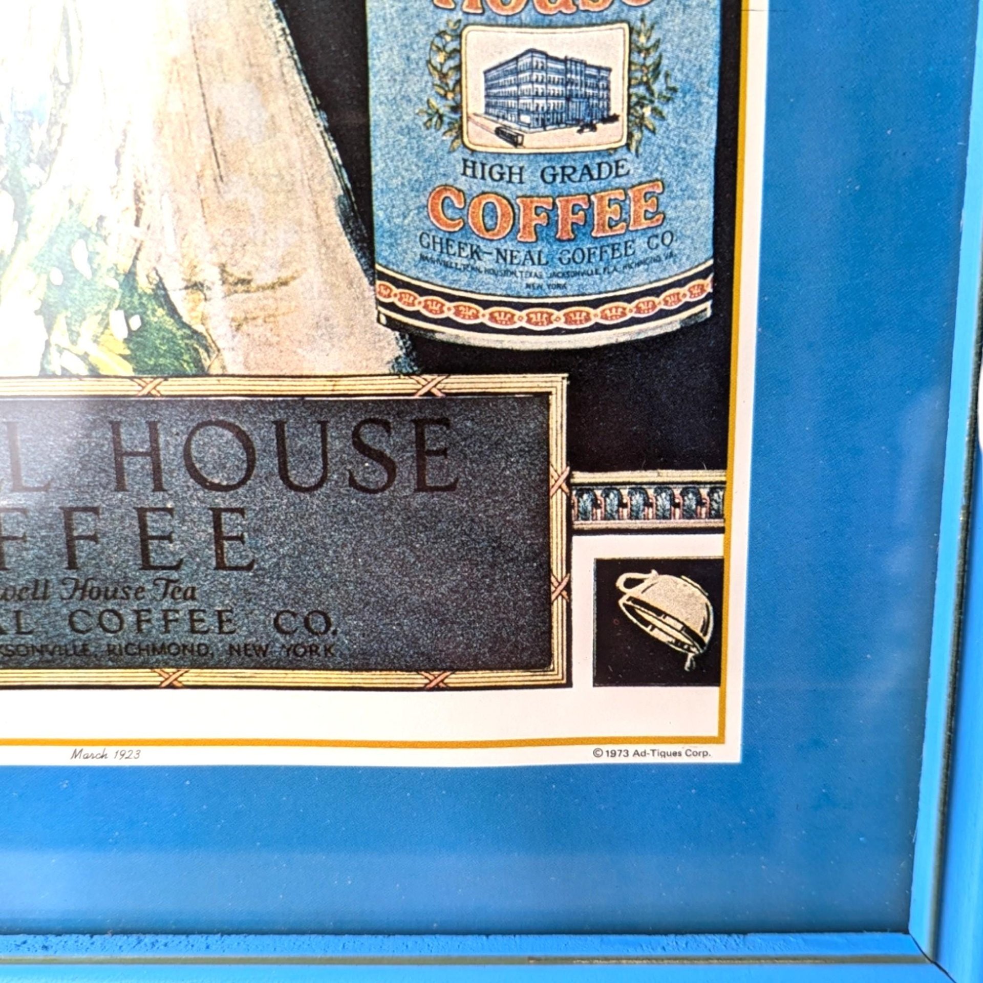 Vintage 1970s Nostalgia Ad Framed Print Set - 3 Pieces