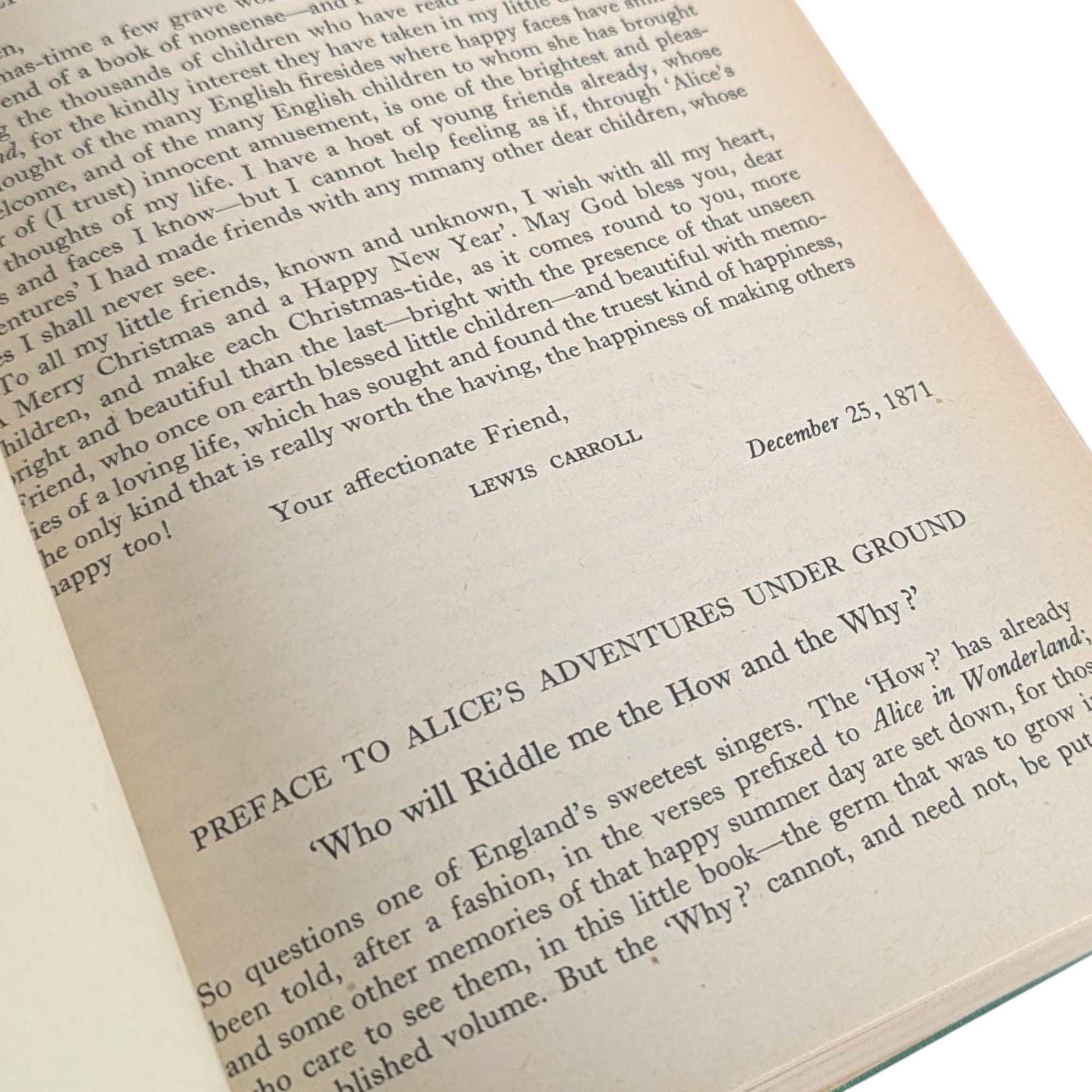 1965 The Works of Lewis Carroll Hardcover with Tenniel Art