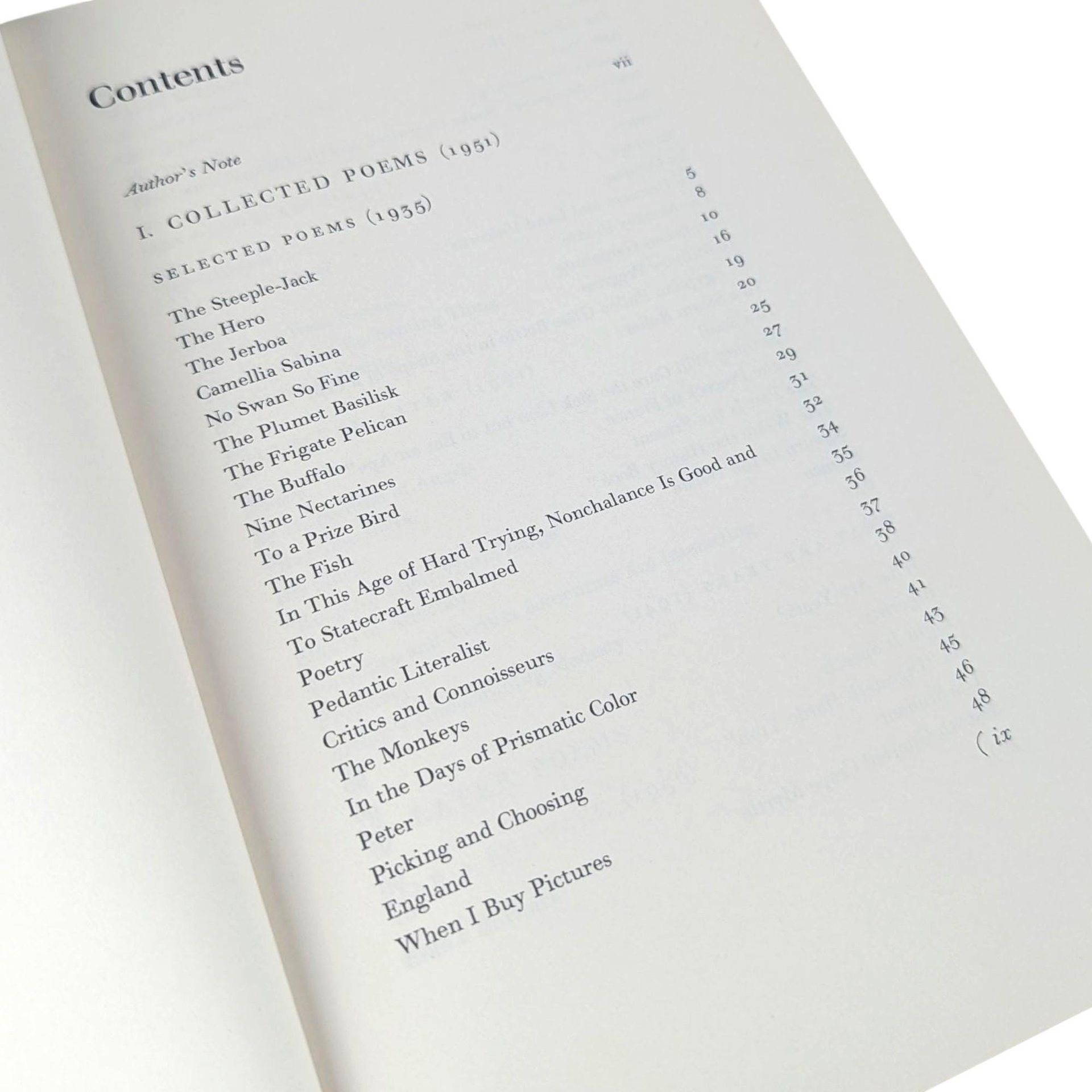 1967 The Complete Poems of Marianne Moore Hardcover