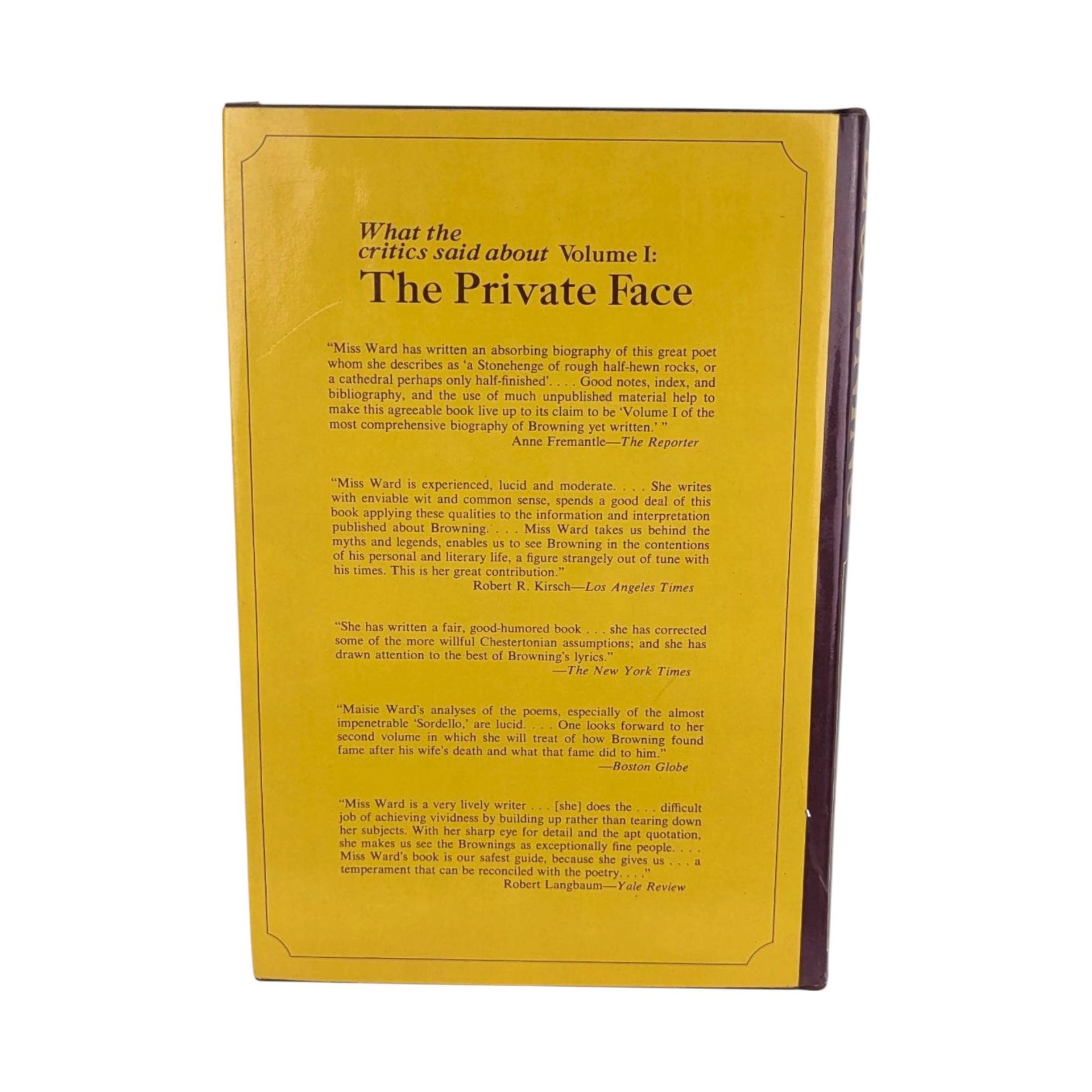 1968 Robert Browning and His World Two Robert Brownings