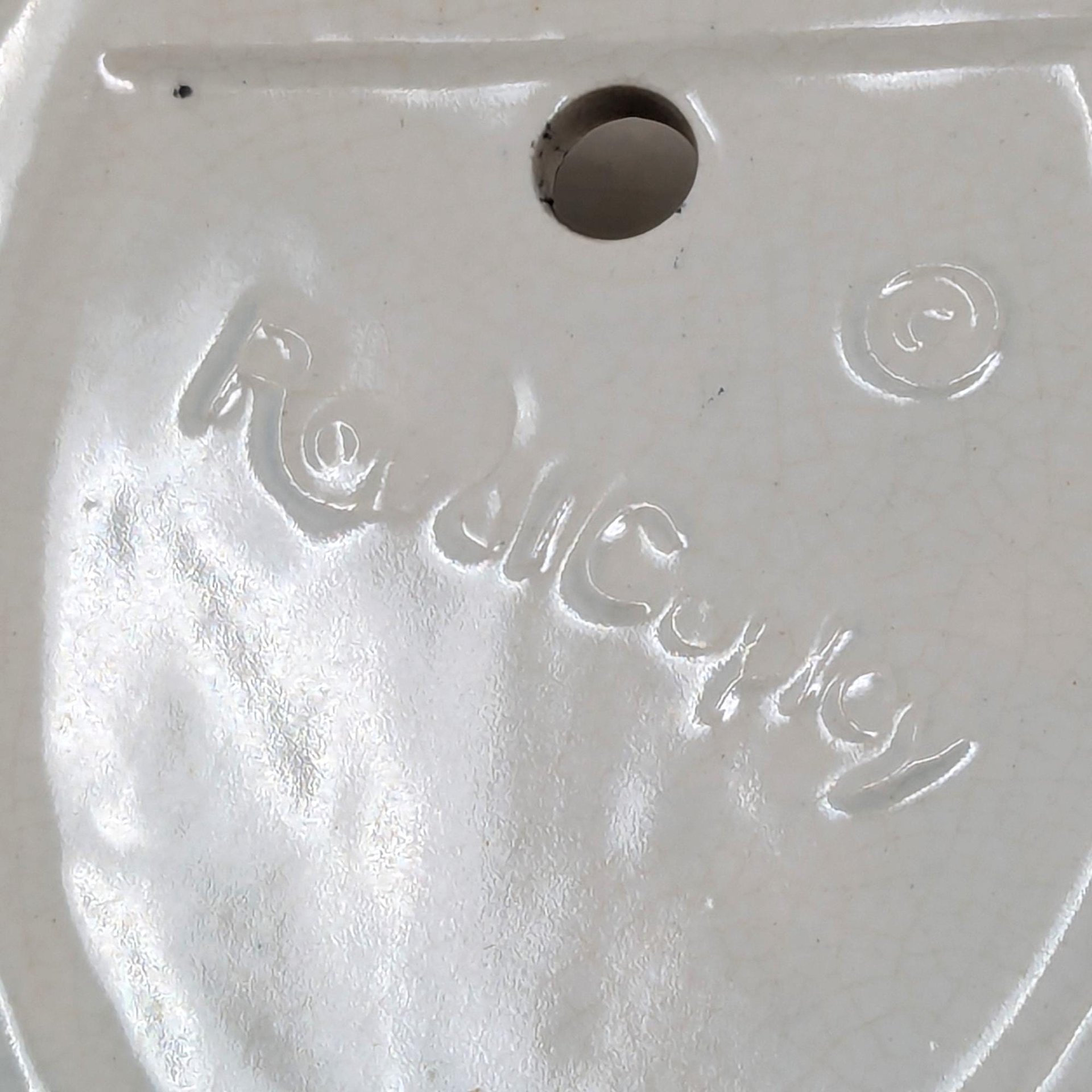 Vintage Royal Copley Lady Head Wall Pocket Planters