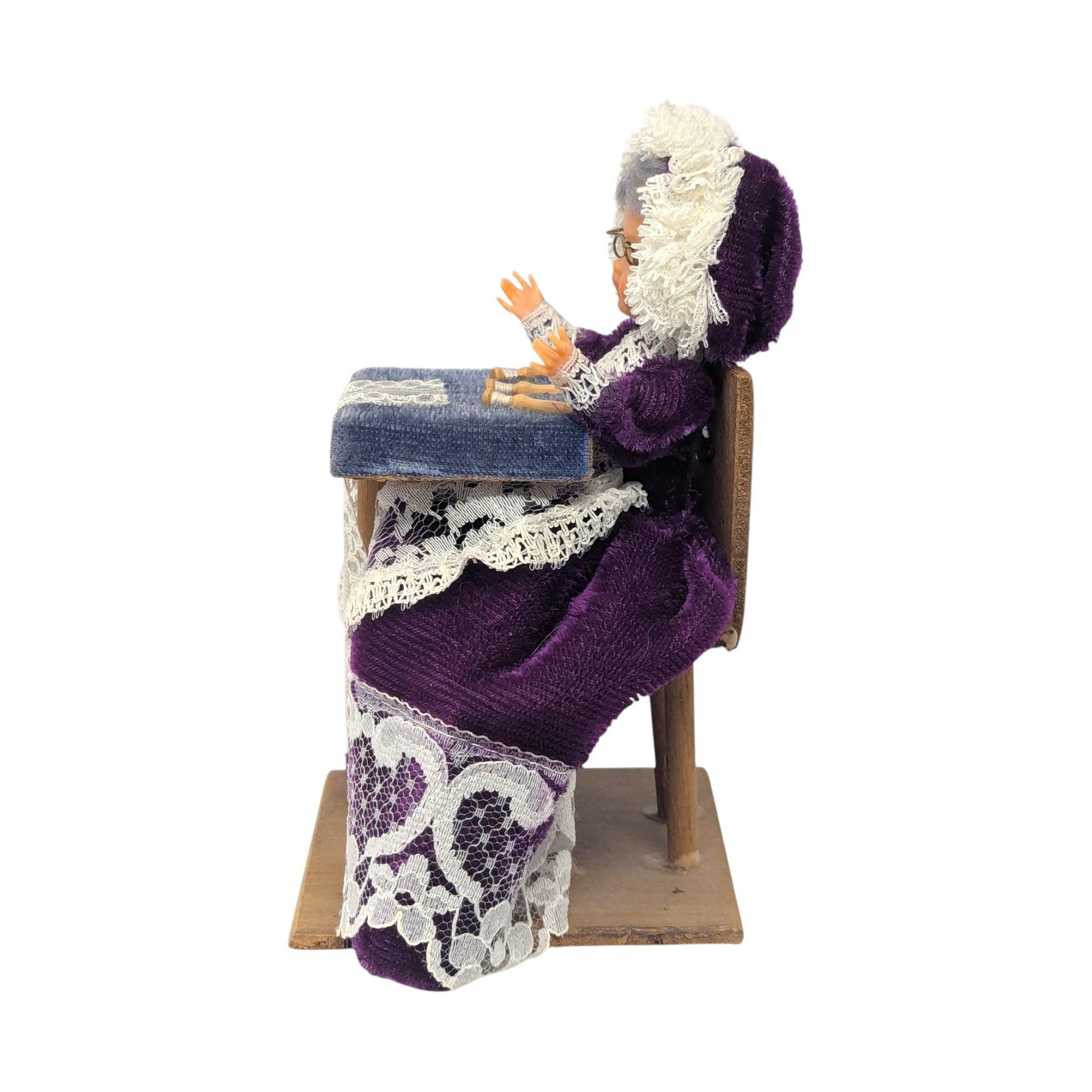 Vintage Handmade Grandma Figurine