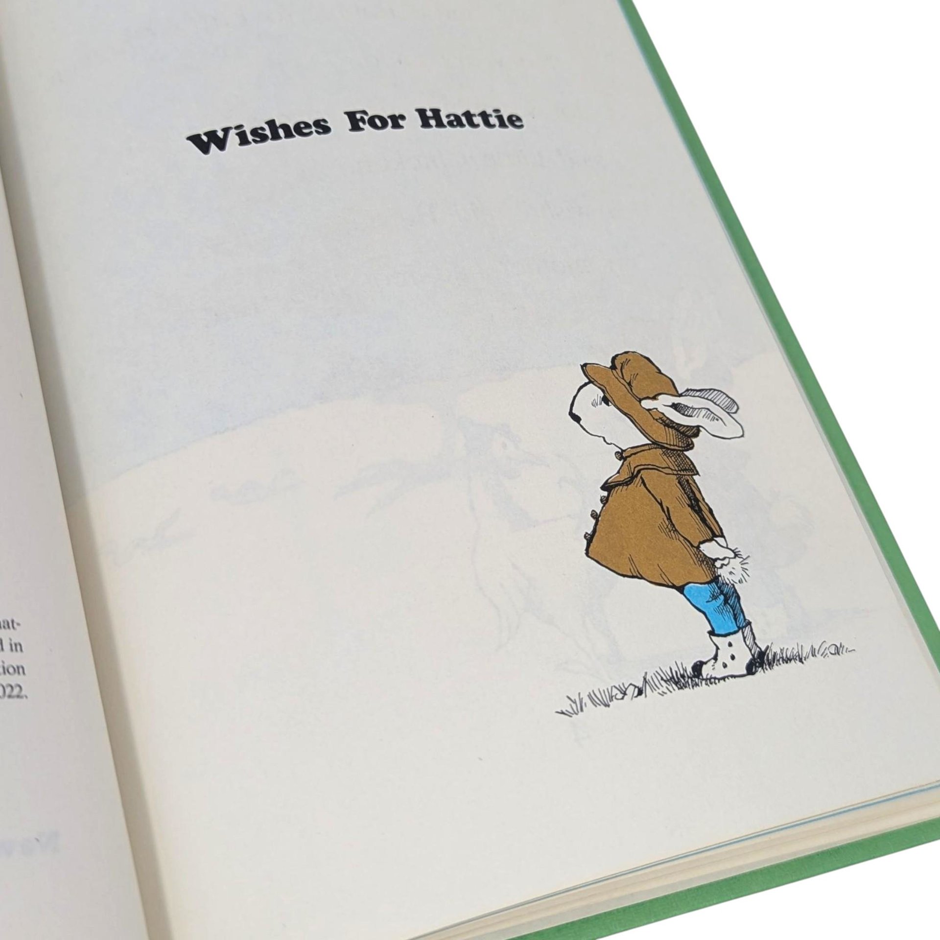 1976 "Hattie Rabbit" by Dick Gackenbach Hardcover Book