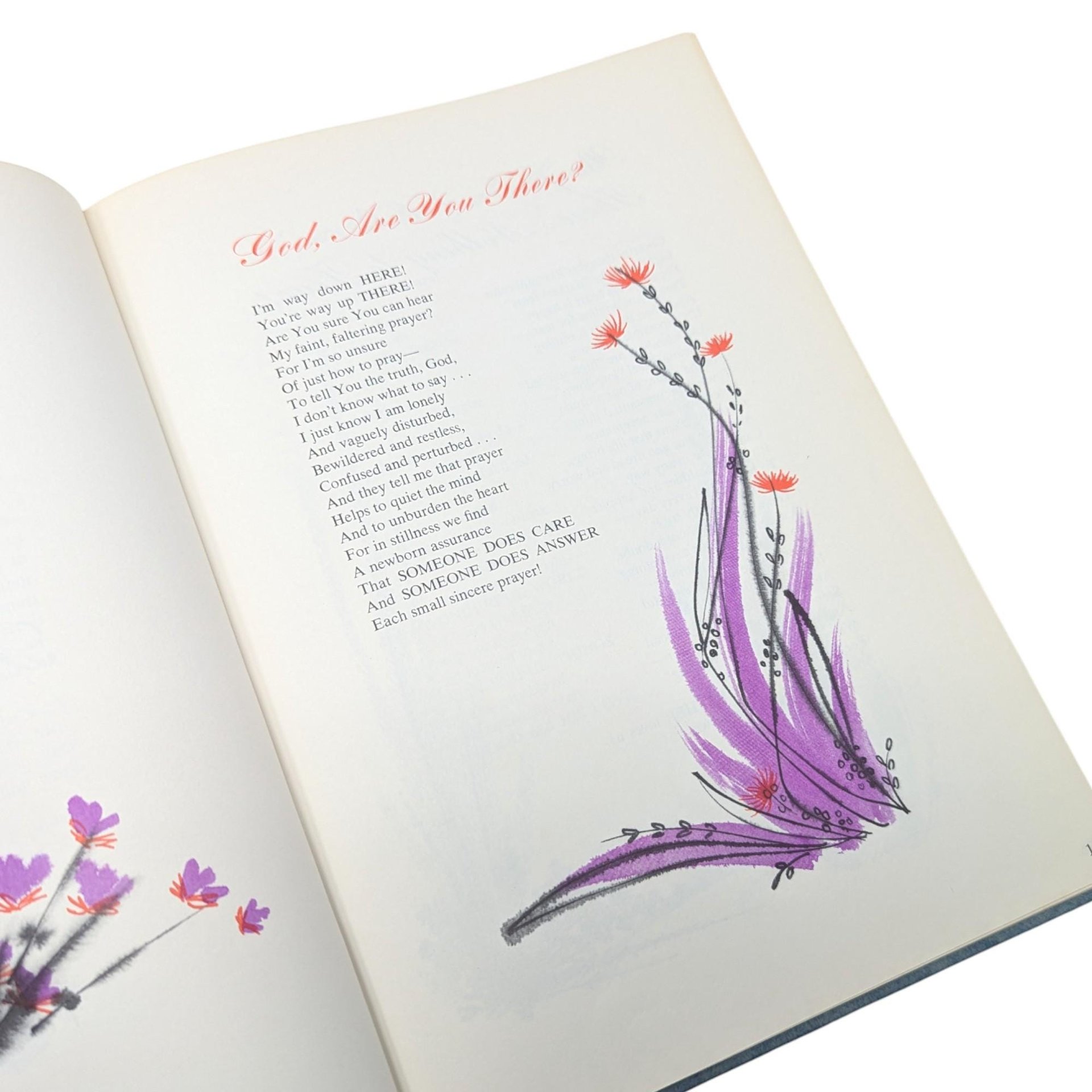 1972 "Someone Cares" by Helen Steiner Rice Hardcover Book