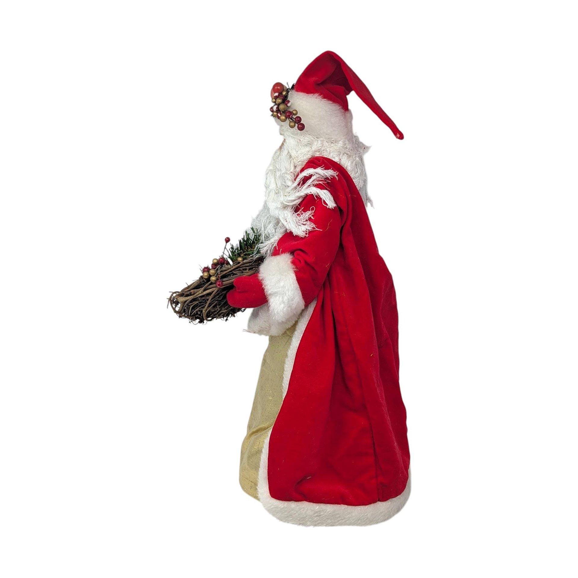 Vintage Santa Christmas Tree Topper