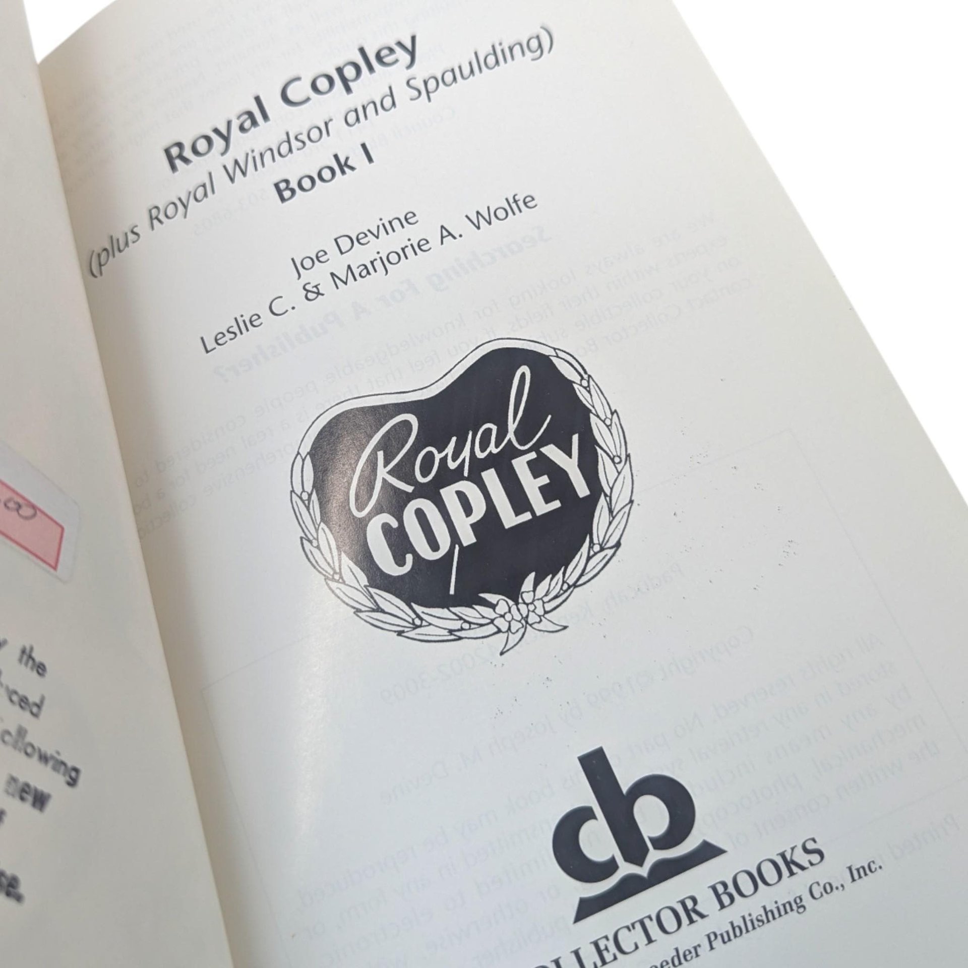 1999 Collector's Guide to Royal Copley Books 1 & 2