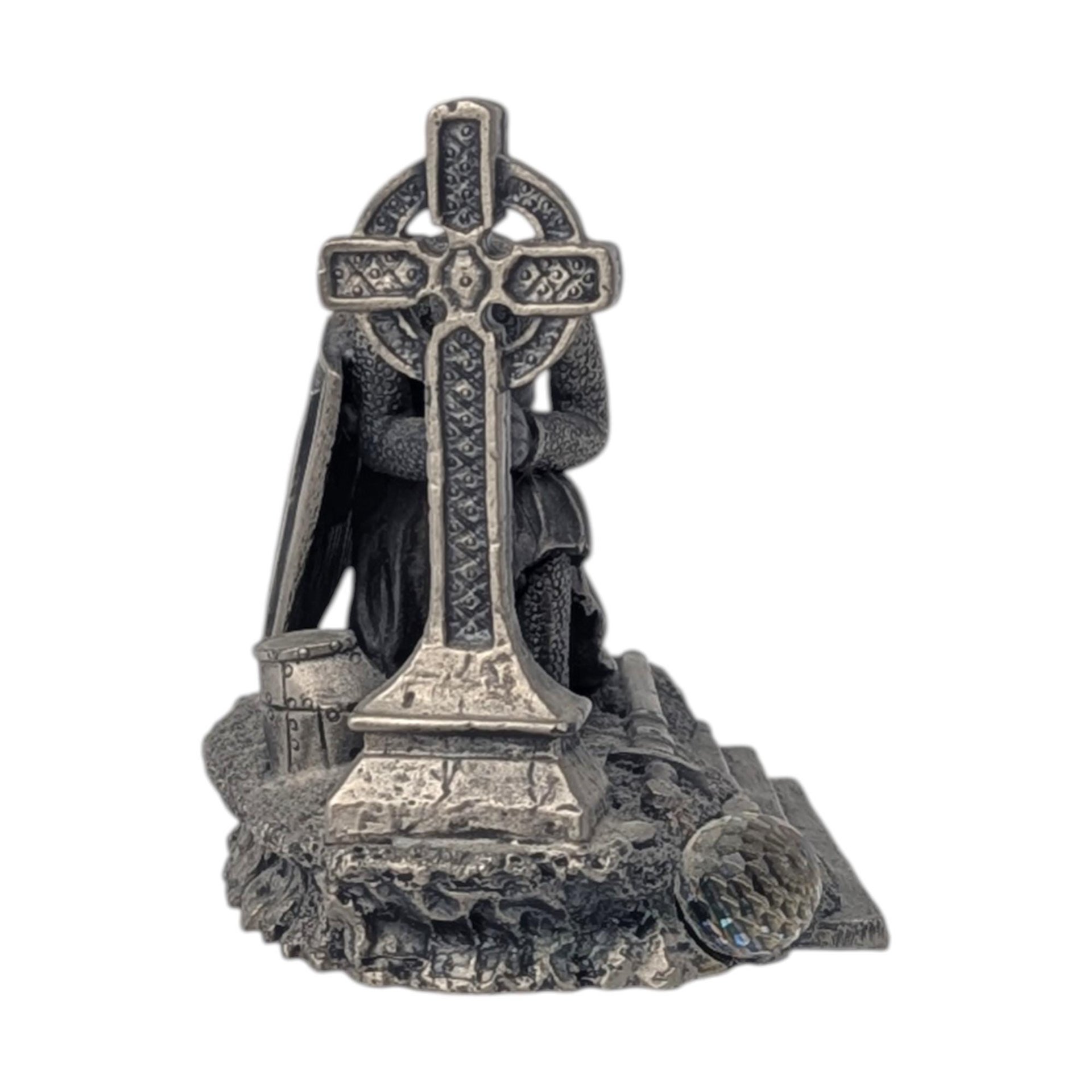 1993 Tudor Mint Vigil for Sir Galahad Pewter Figurine