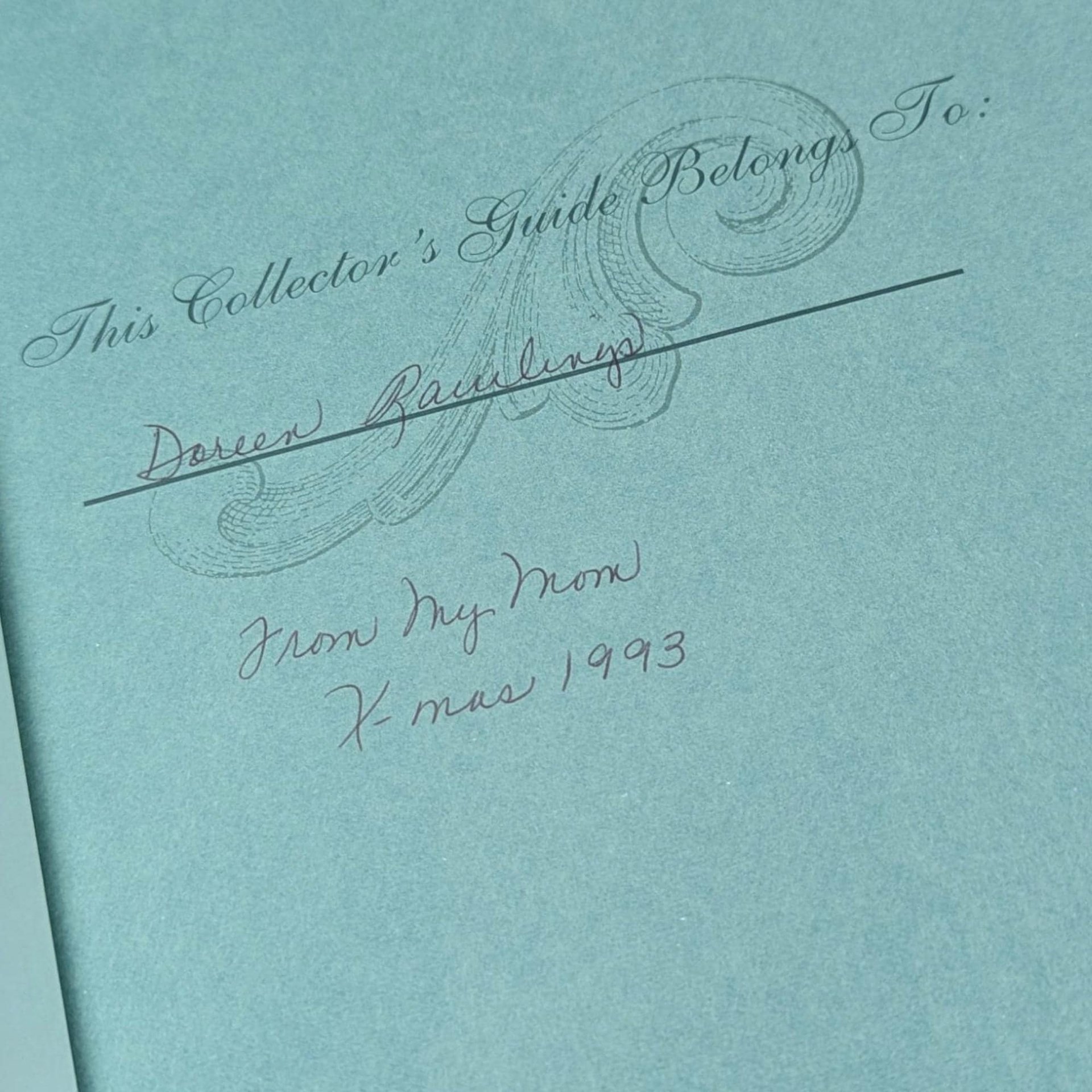 Hallmark Keepsake Ornaments 1973-1993 Hardcover Book