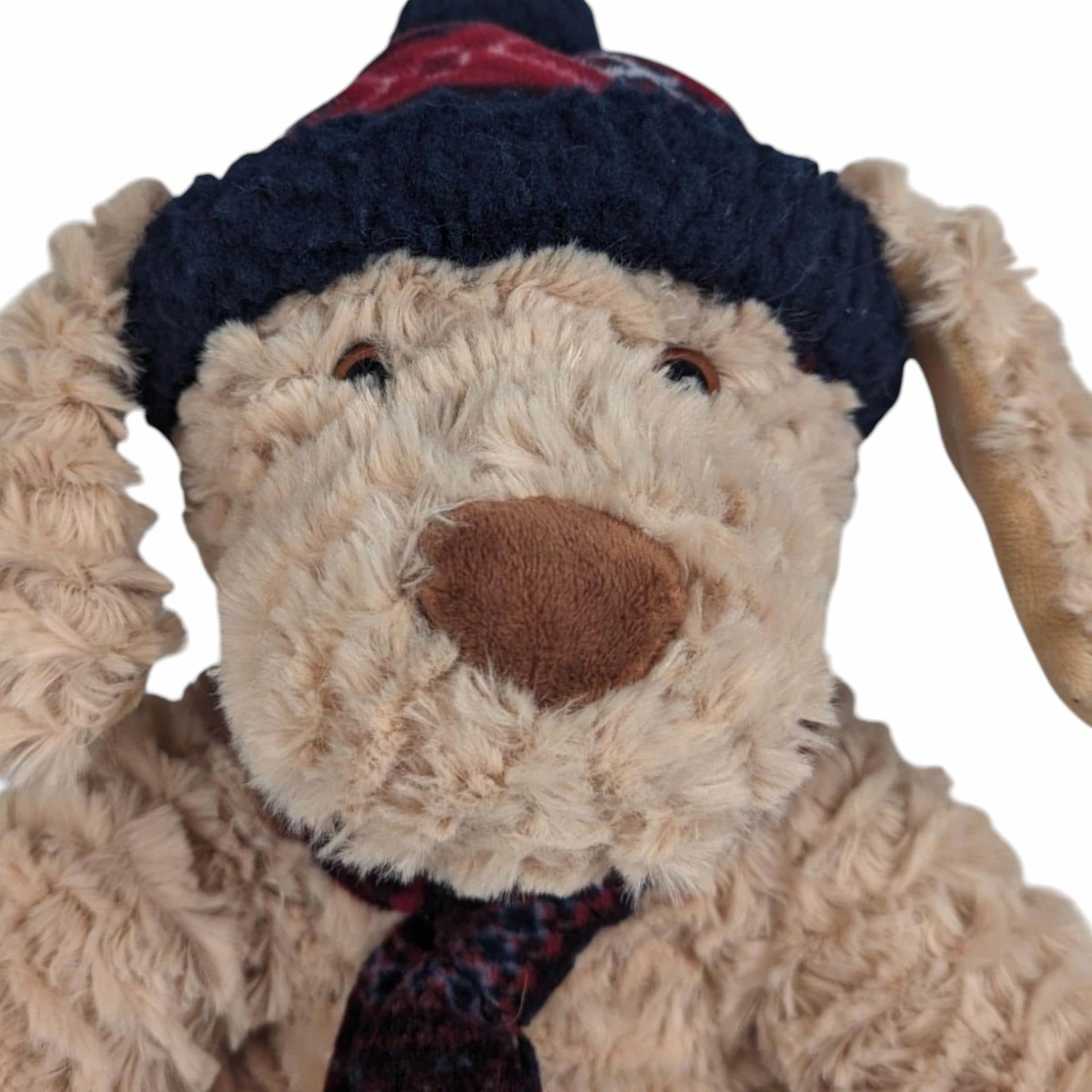 Vintage Festive Animal Trio - Reindeer, Bear, & Dog