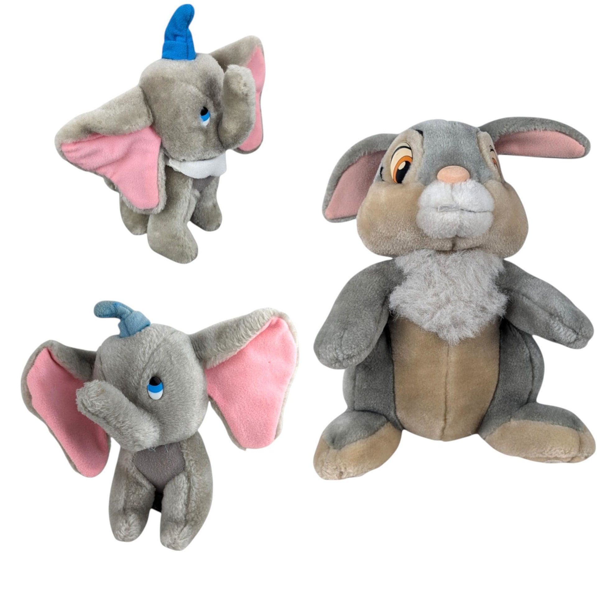 Vintage Disney Plush Collection - Dumbo & Thumper