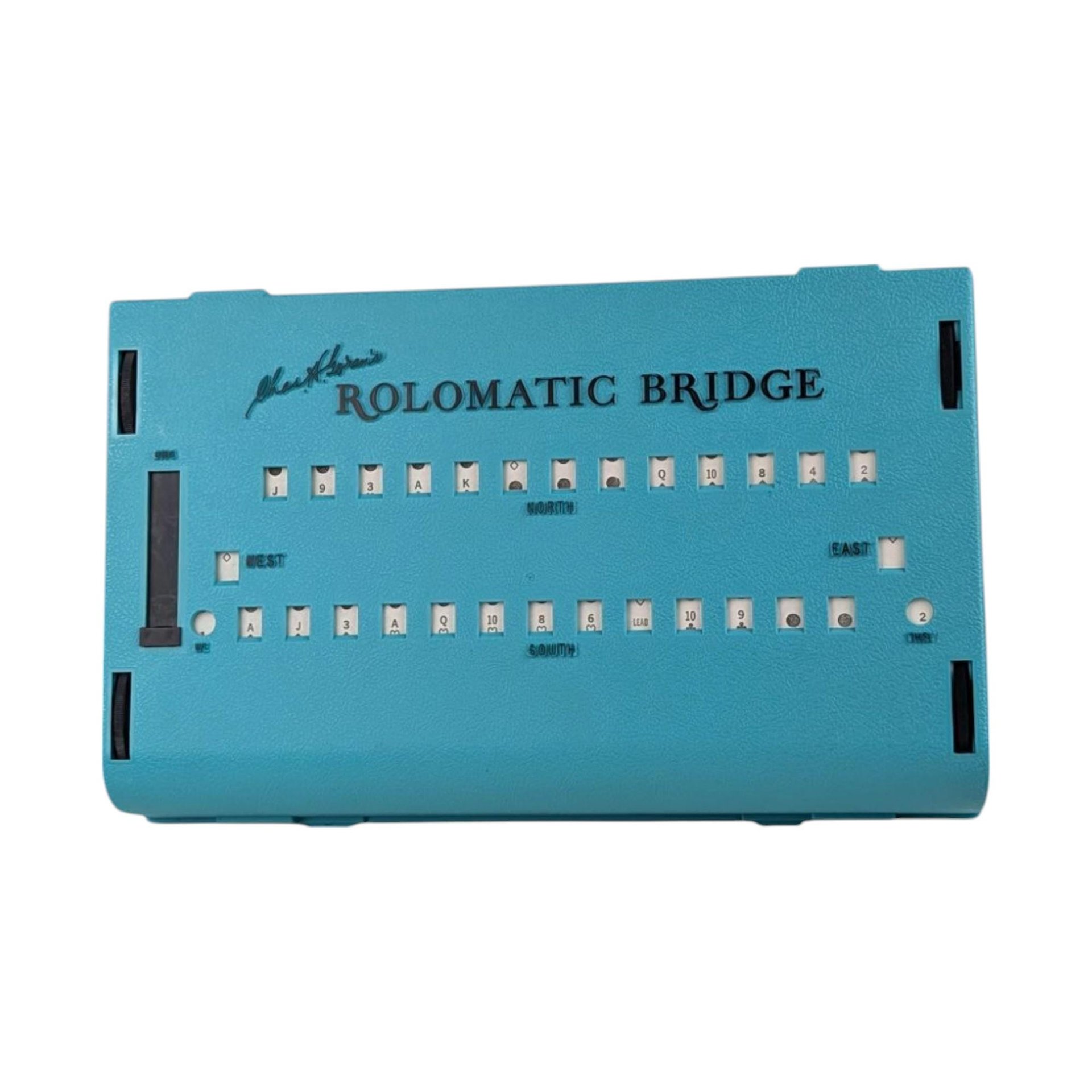 1960s Milton Bradley Rolomatic Bridge Machine