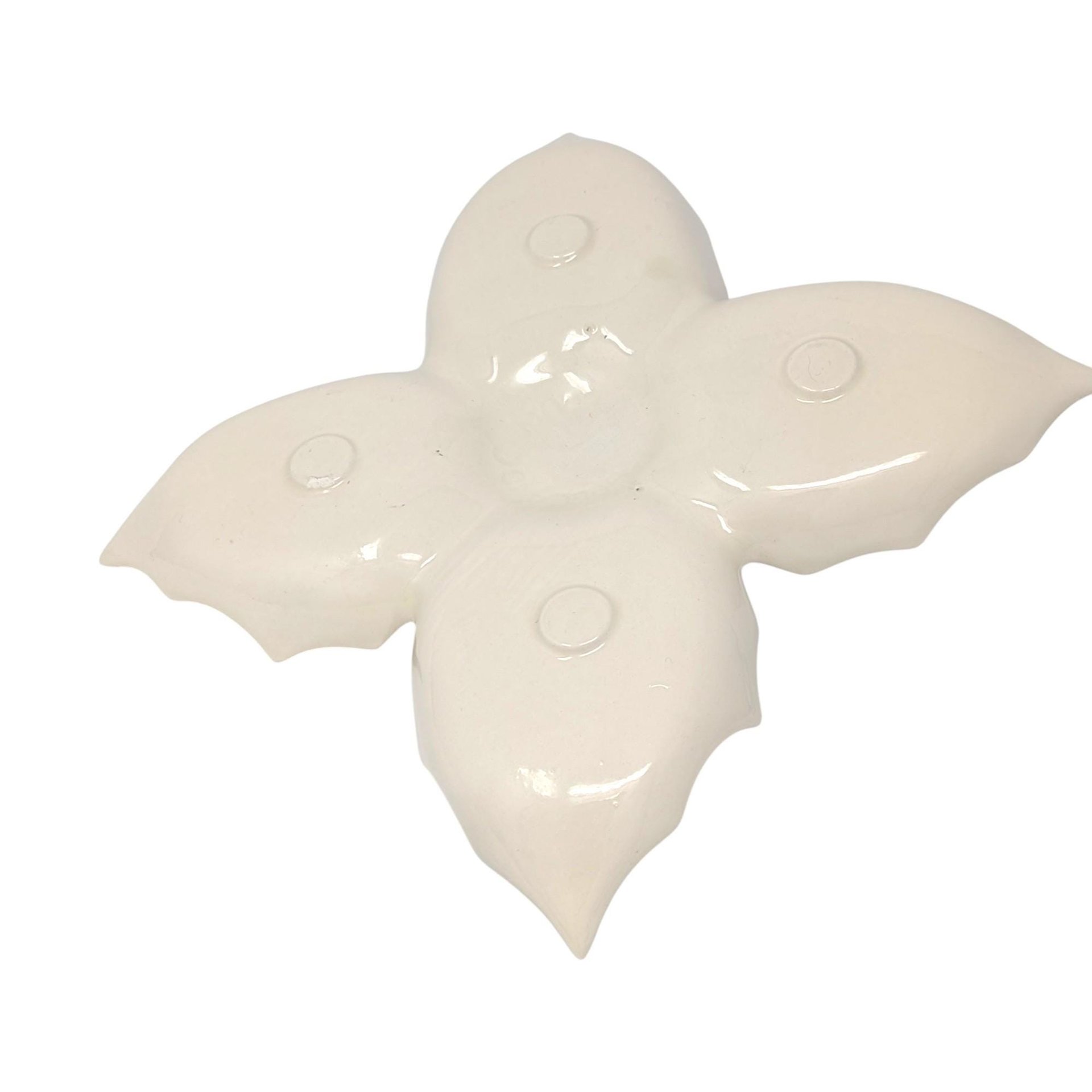 Vintage Holland Mold Leaf Candy Dish