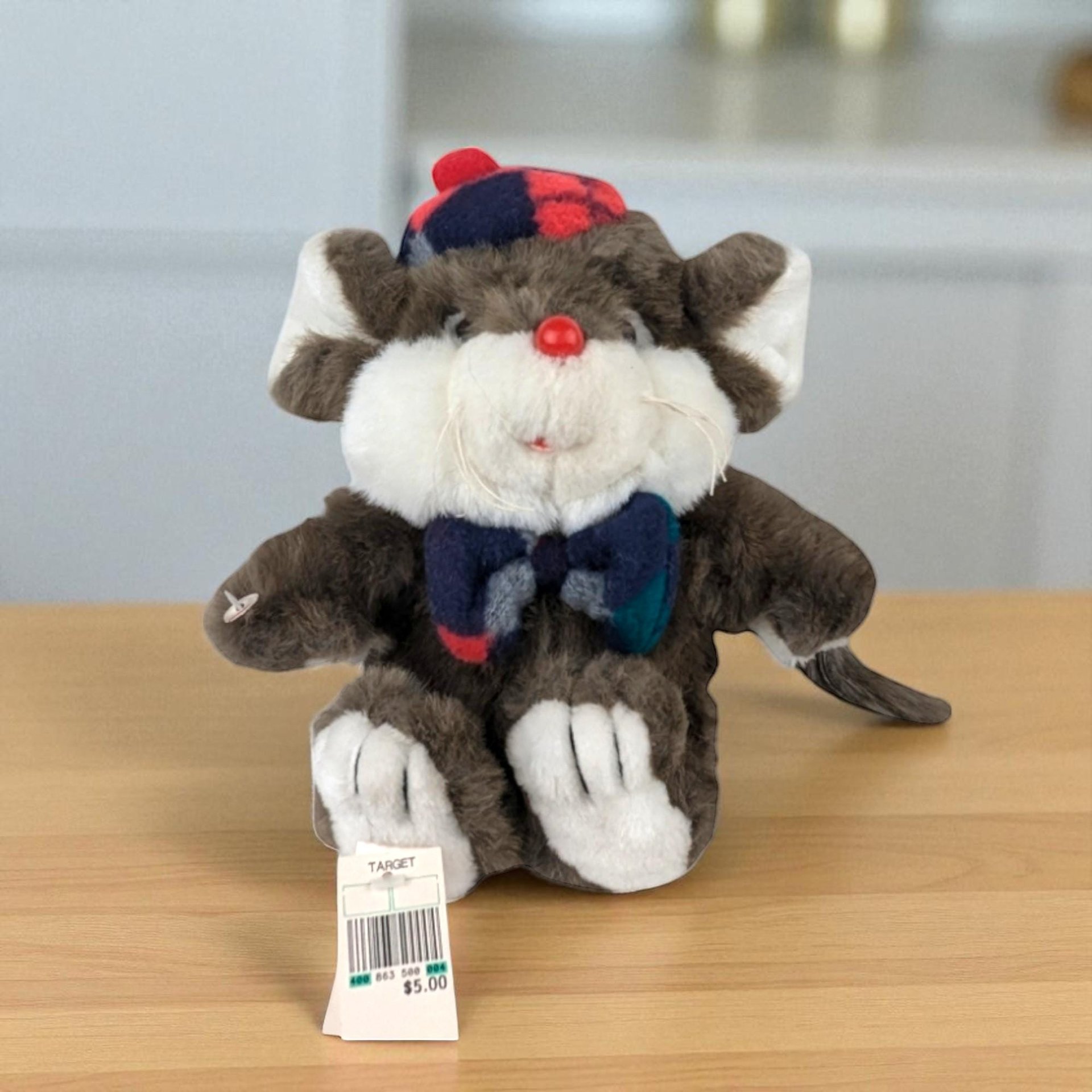 Vintage Target Lil' Tweaks Christmas Mouse Plush