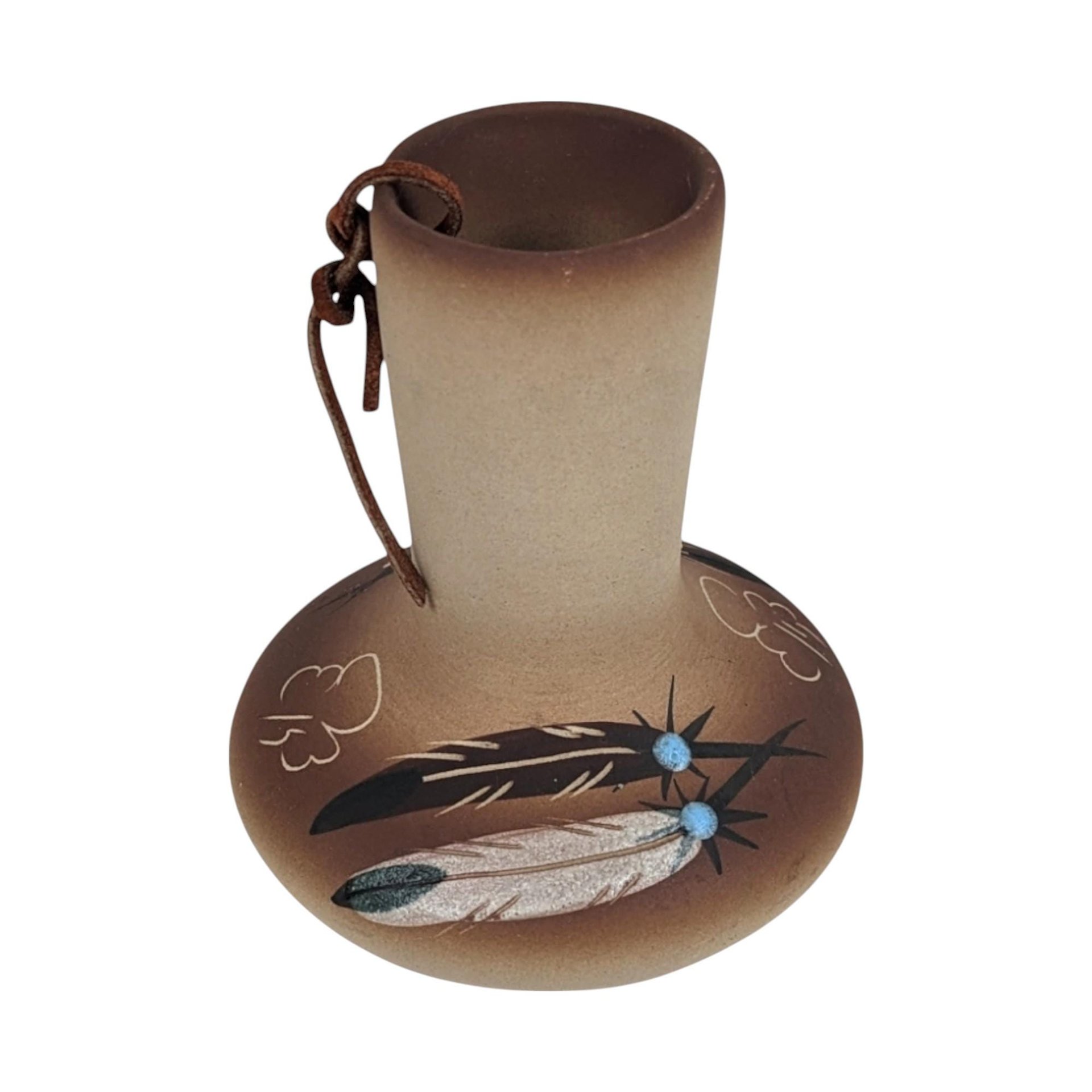 Vintage Native American Style Pottery Vase Lot