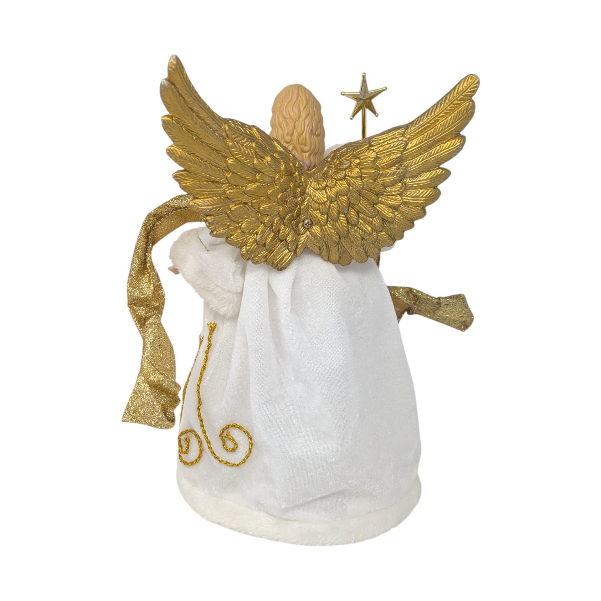 Vintage Porcelain Angel Tree Topper