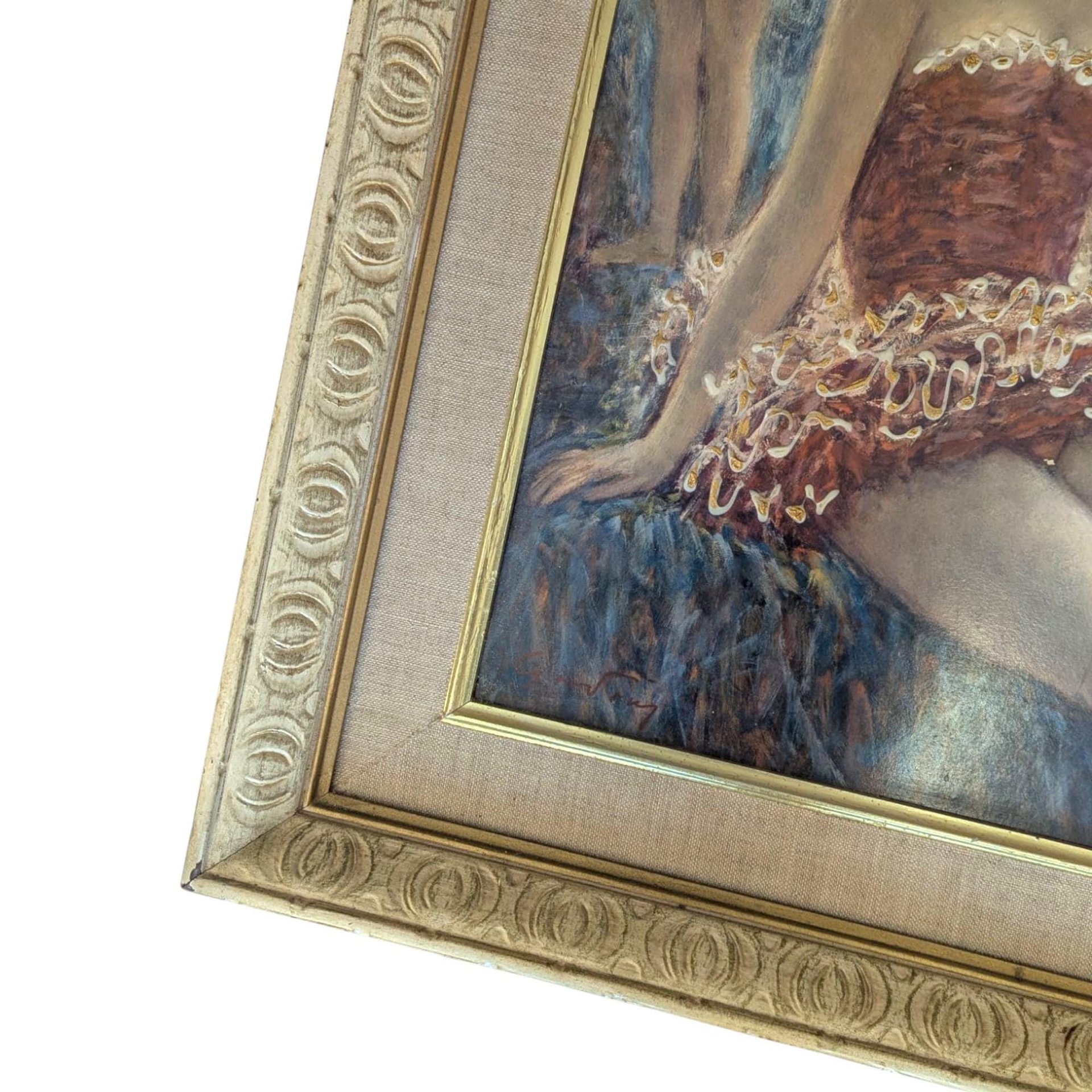 Large Vintage Ballerina Framed Art Prints