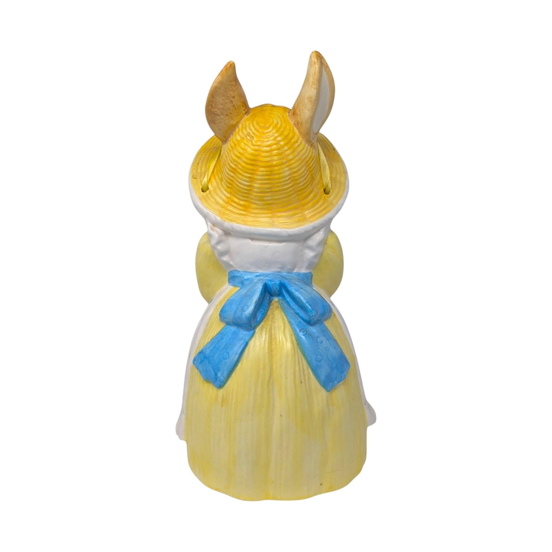 Vintage Dept 56 Standing Rabbit Figural Planter