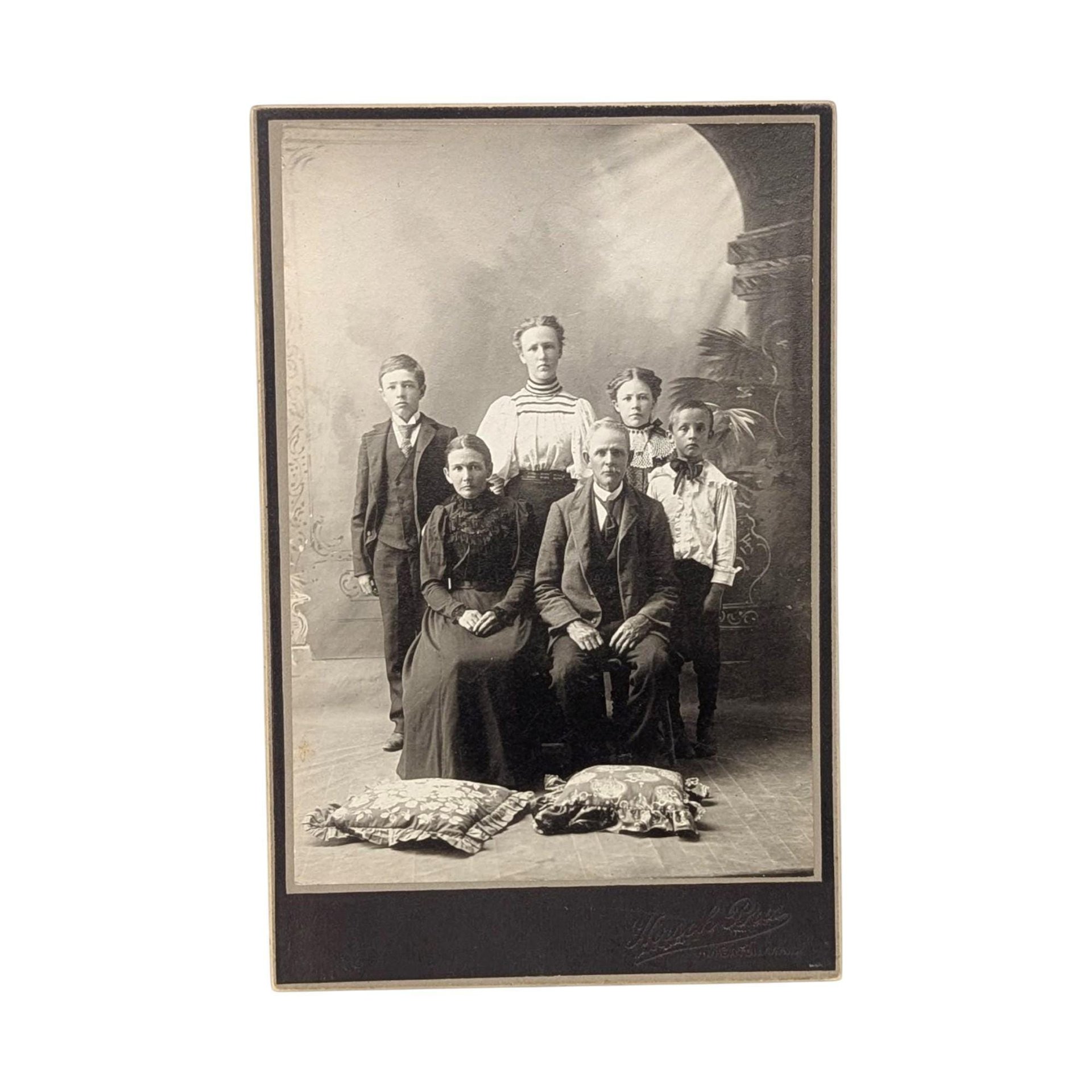 Antique A. Gozanski Cabinet Card Photo Set