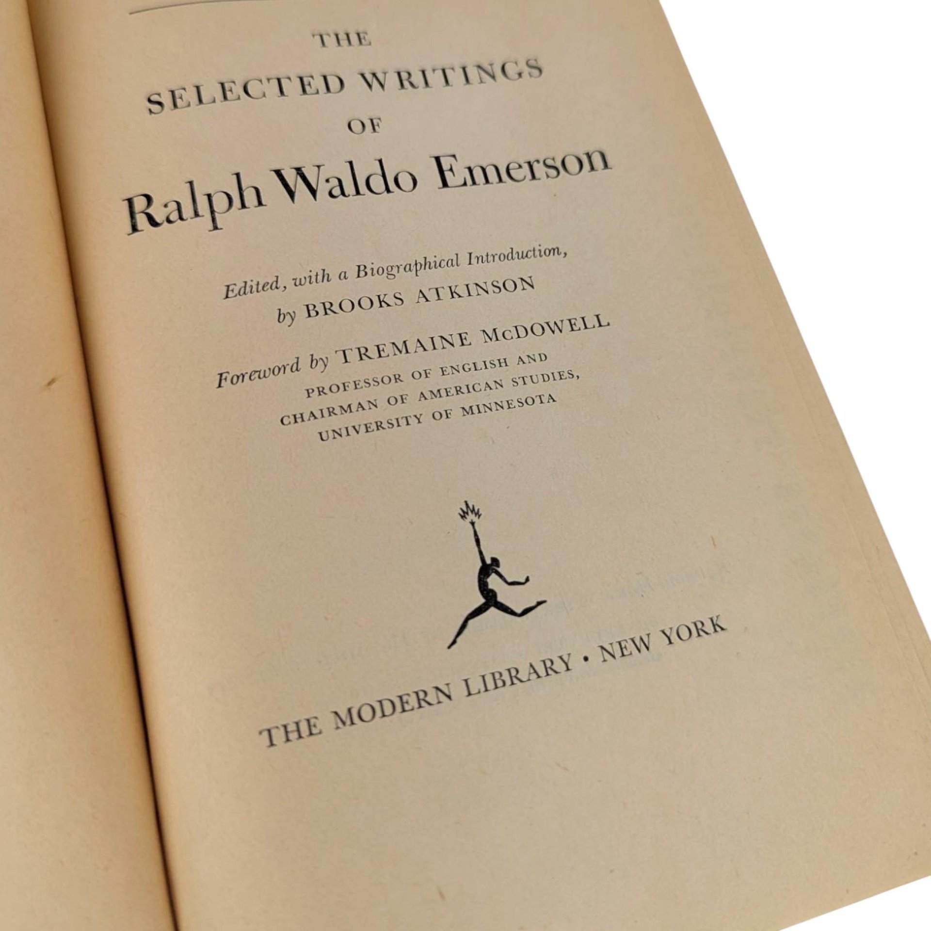 1950 Ralph Waldo Emerson Selected Writings