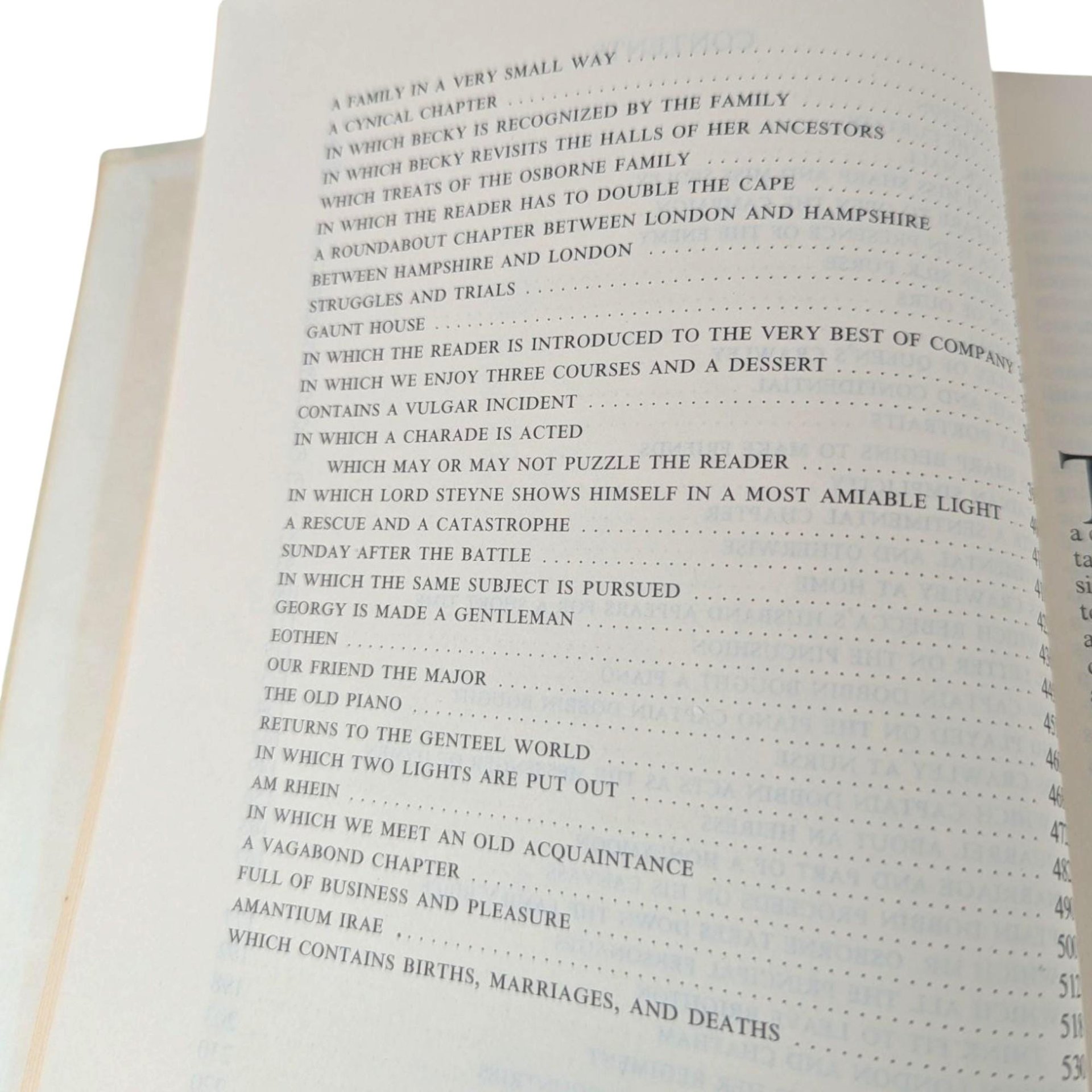 1958 'Vanity Fair' by William Makepeace Thackeray Hardcover Book