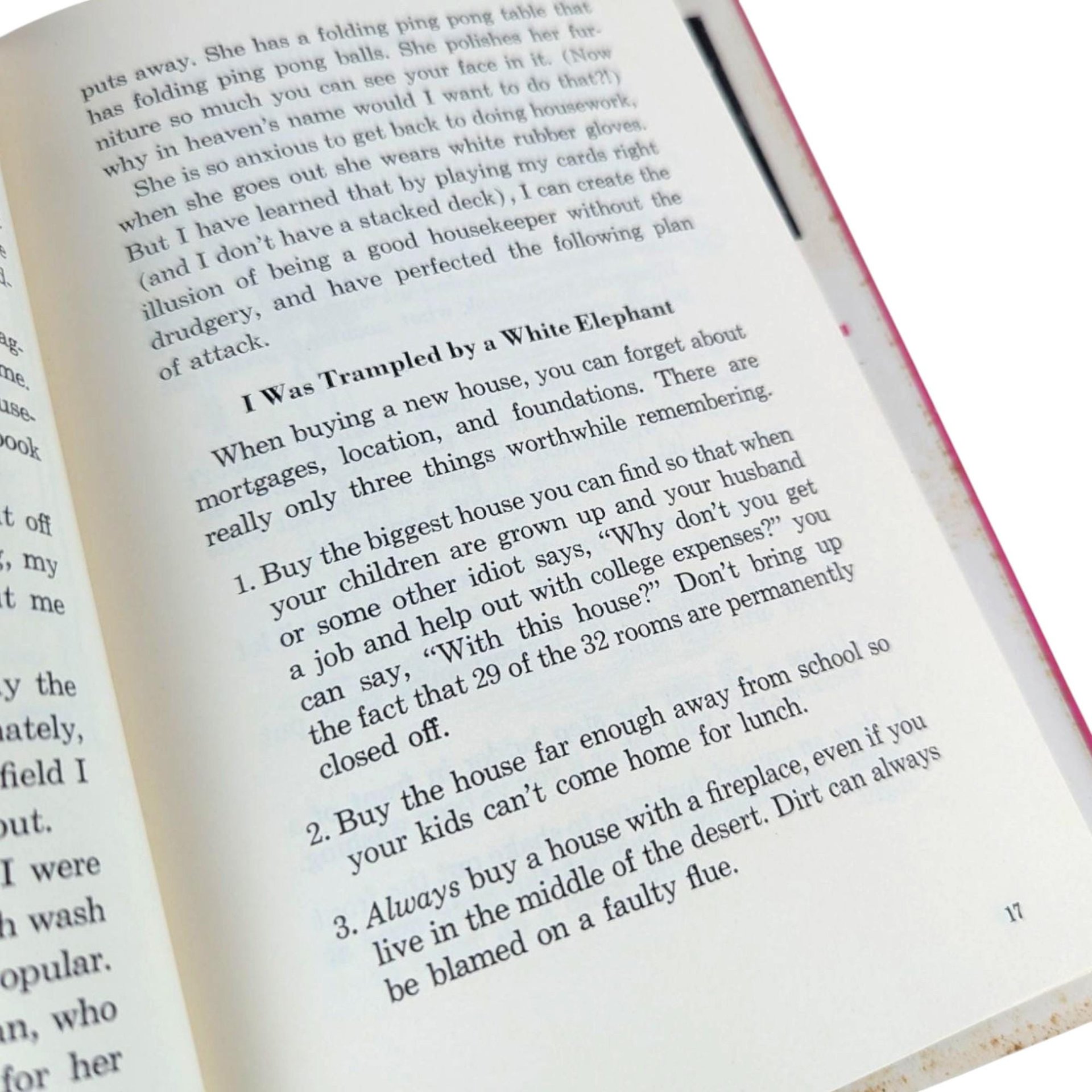 1966 'Phyllis Diller's Housekeeping Hints' Hardcover Book