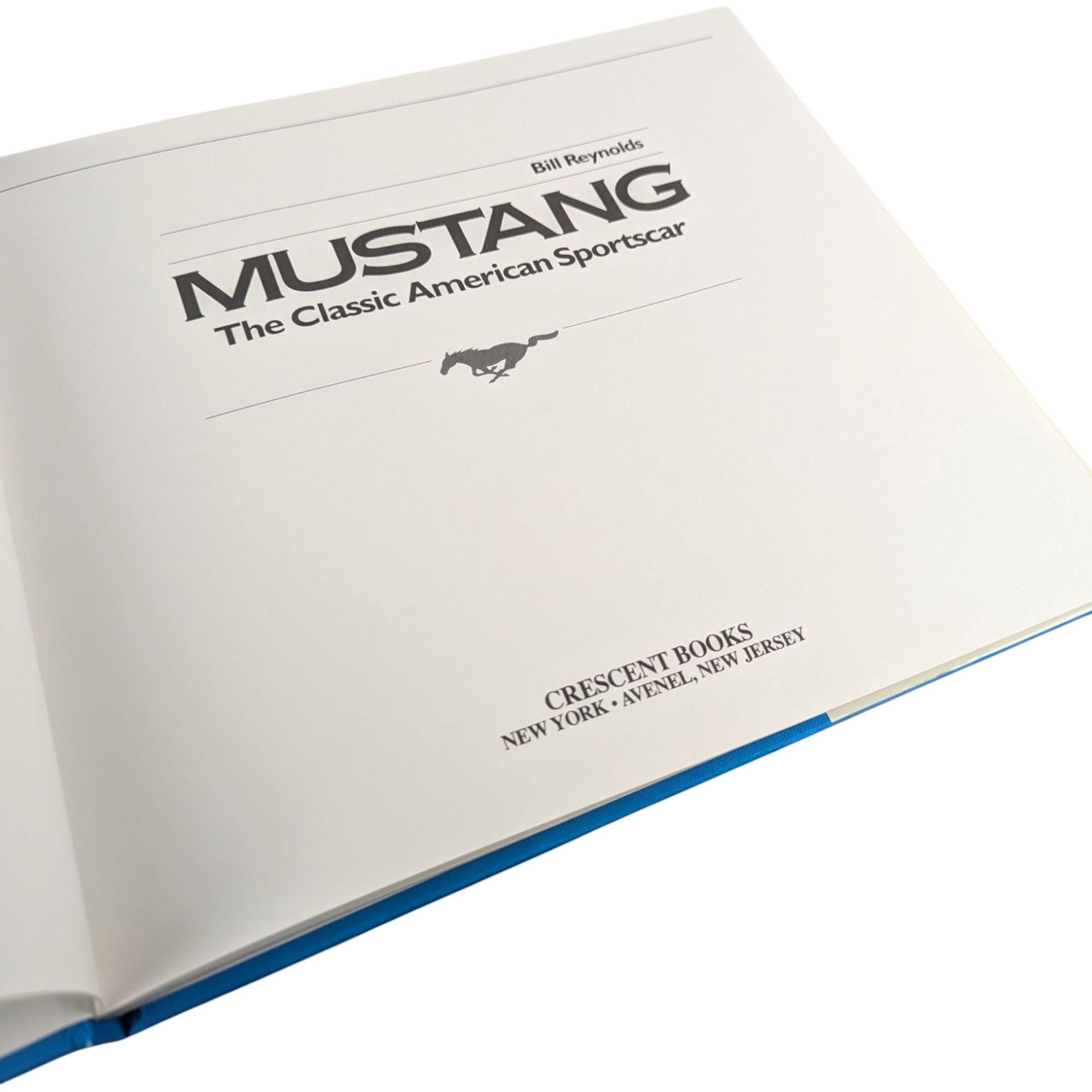 1992 'Mustang: The Classic American Sportscar' Hardcover Book