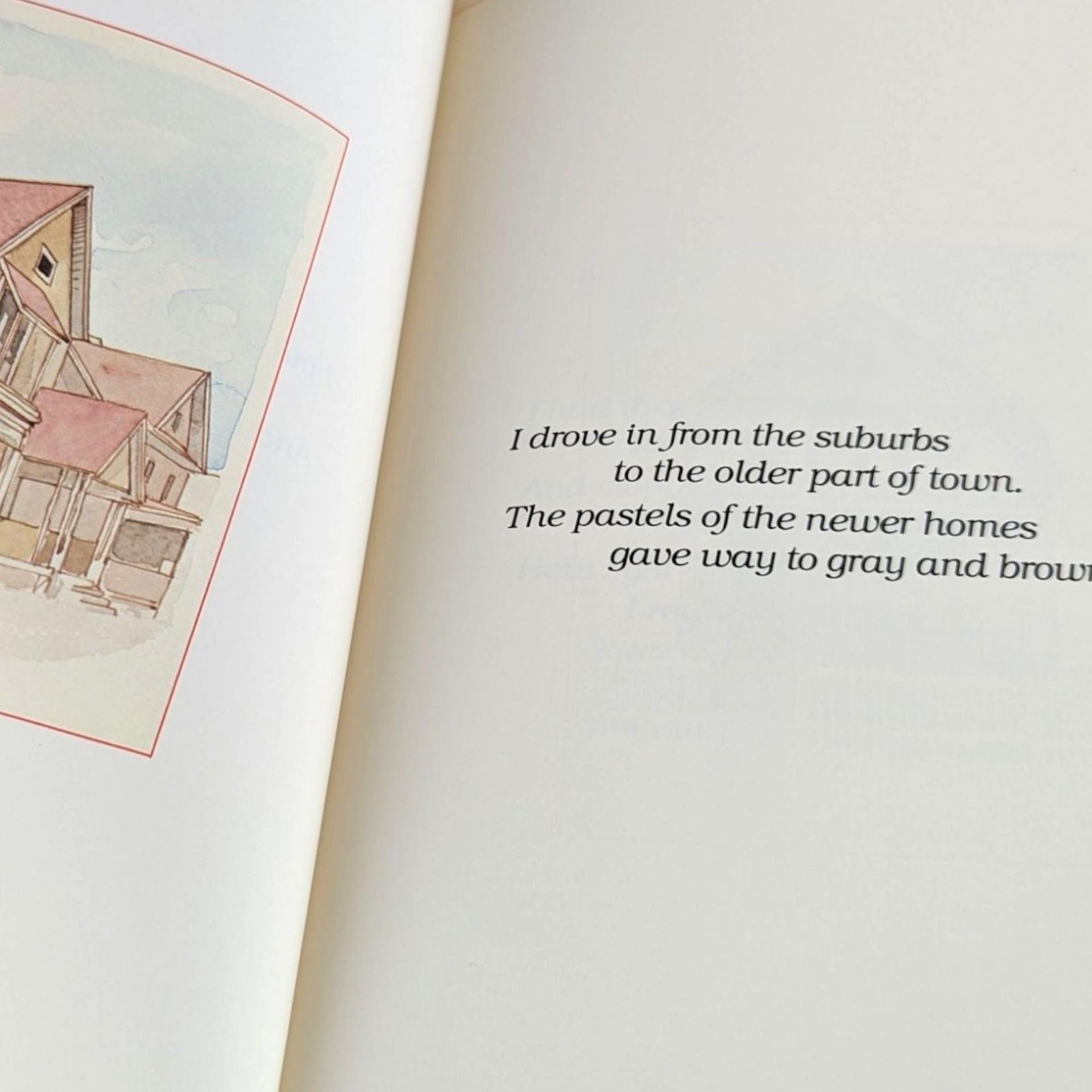 1982 'A Cup of Christmas Tea' by Tom Hegg Hardcover Book