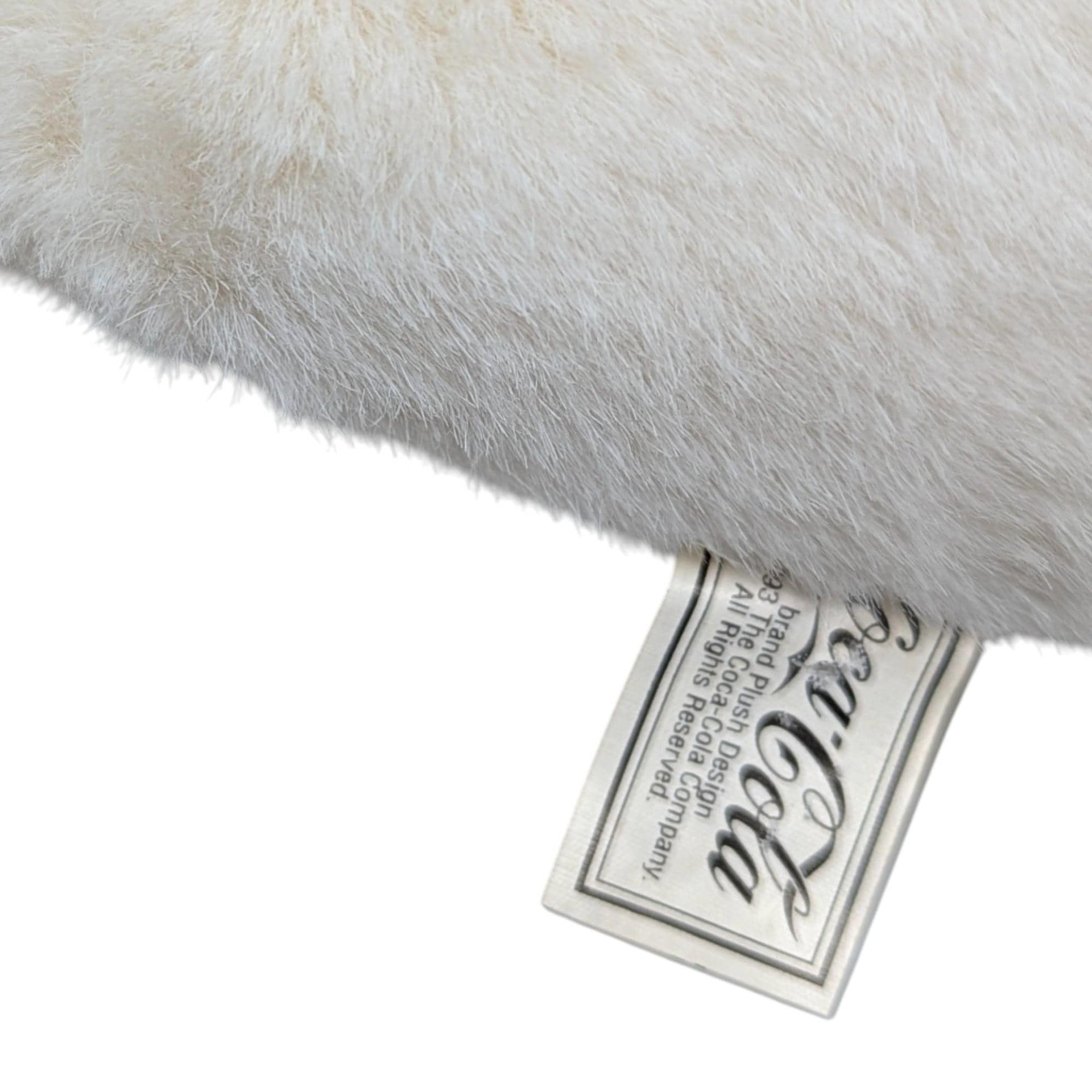 1990s Coca-Cola Plush Polar Bear with Tags
