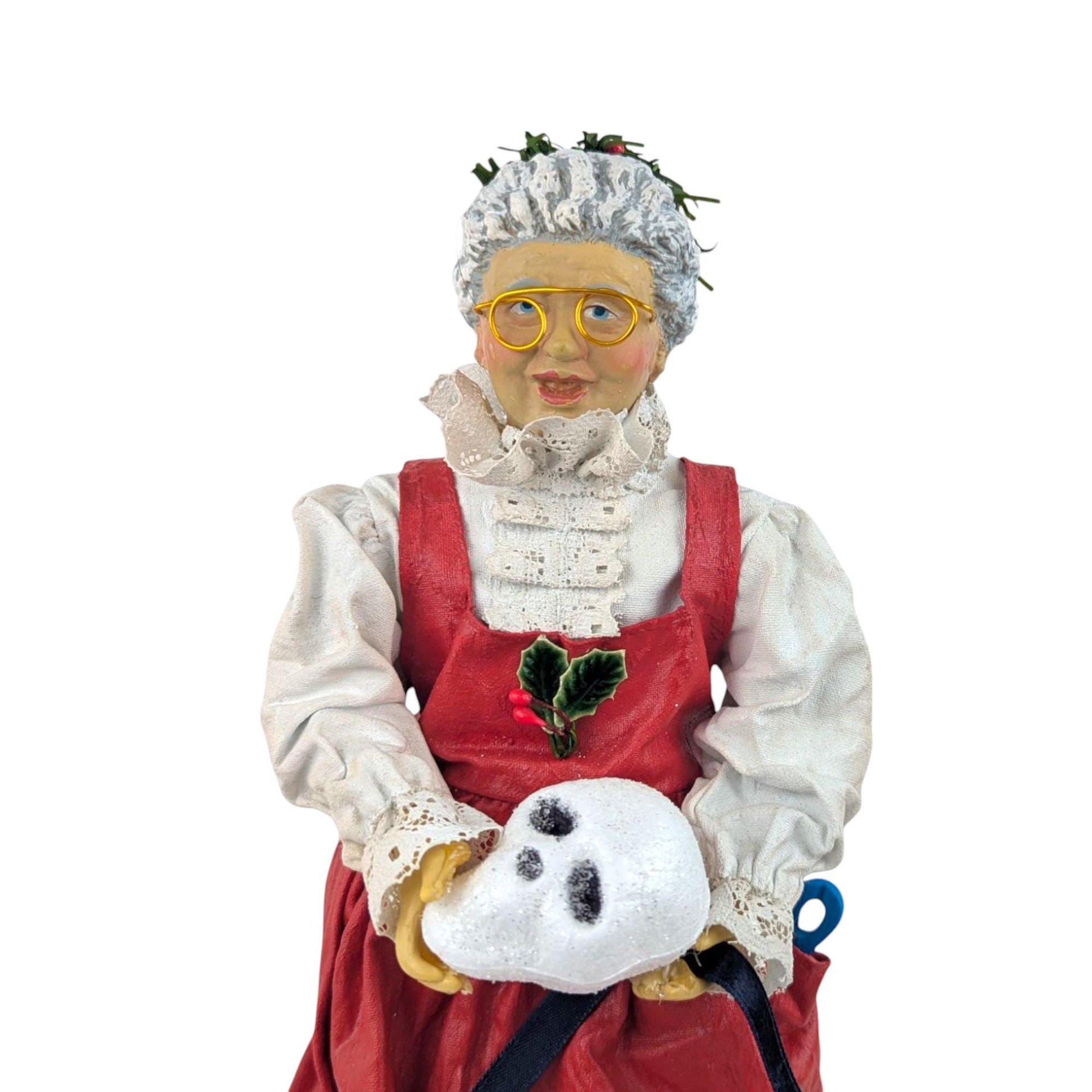 Vintage 1988 Possible Dreams Halloween-Altered Mrs. Claus