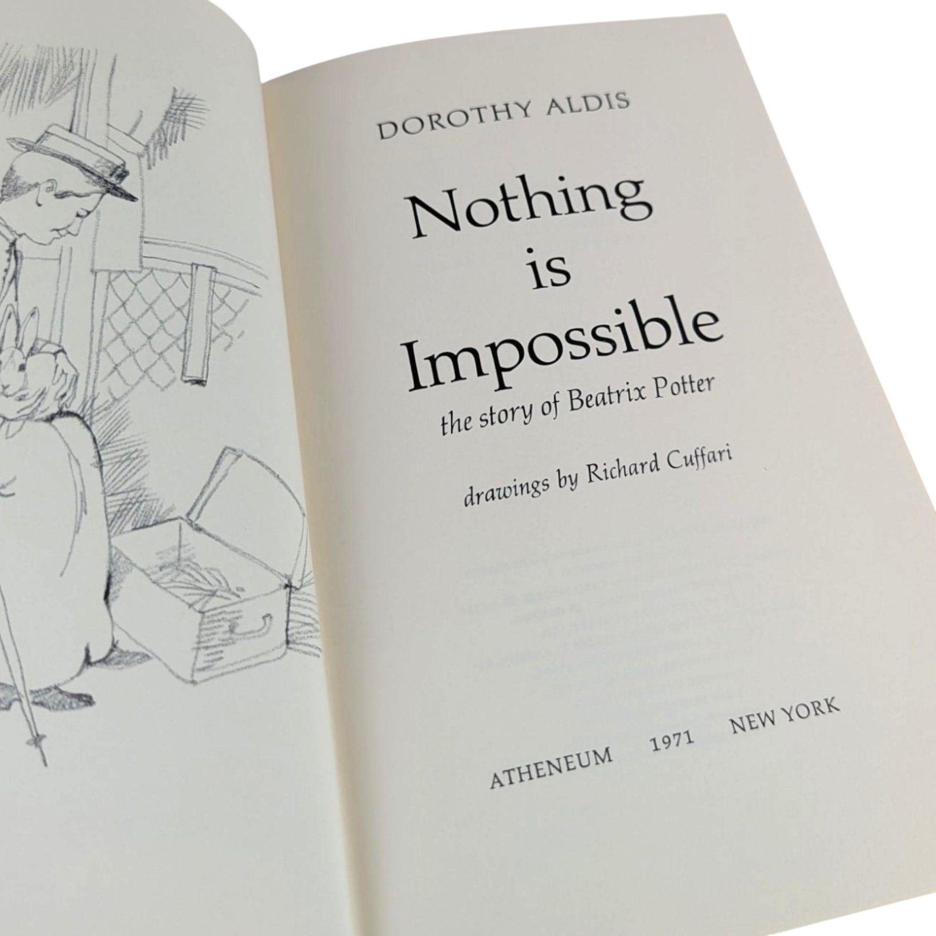 1971 'Nothing is Impossible' Beatrix Potter Hardcover