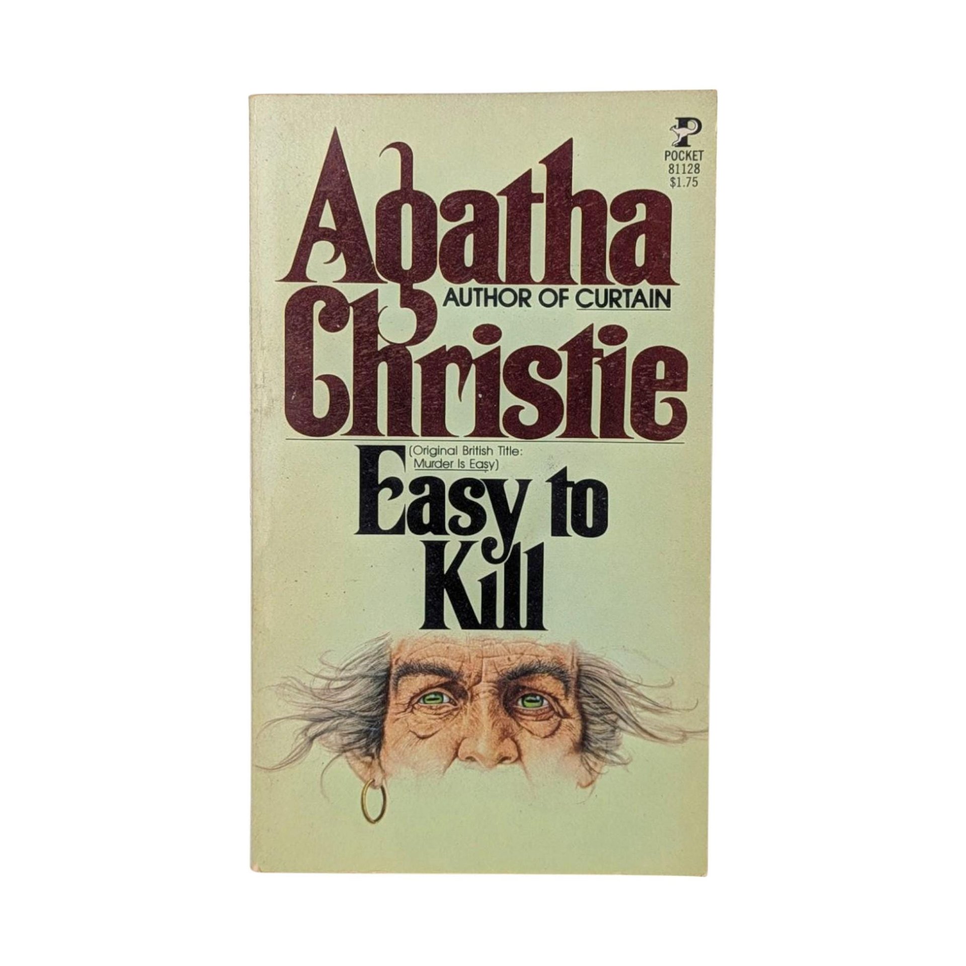 1970s Agatha Christie Pocket Book Mystery Collection Set of 8