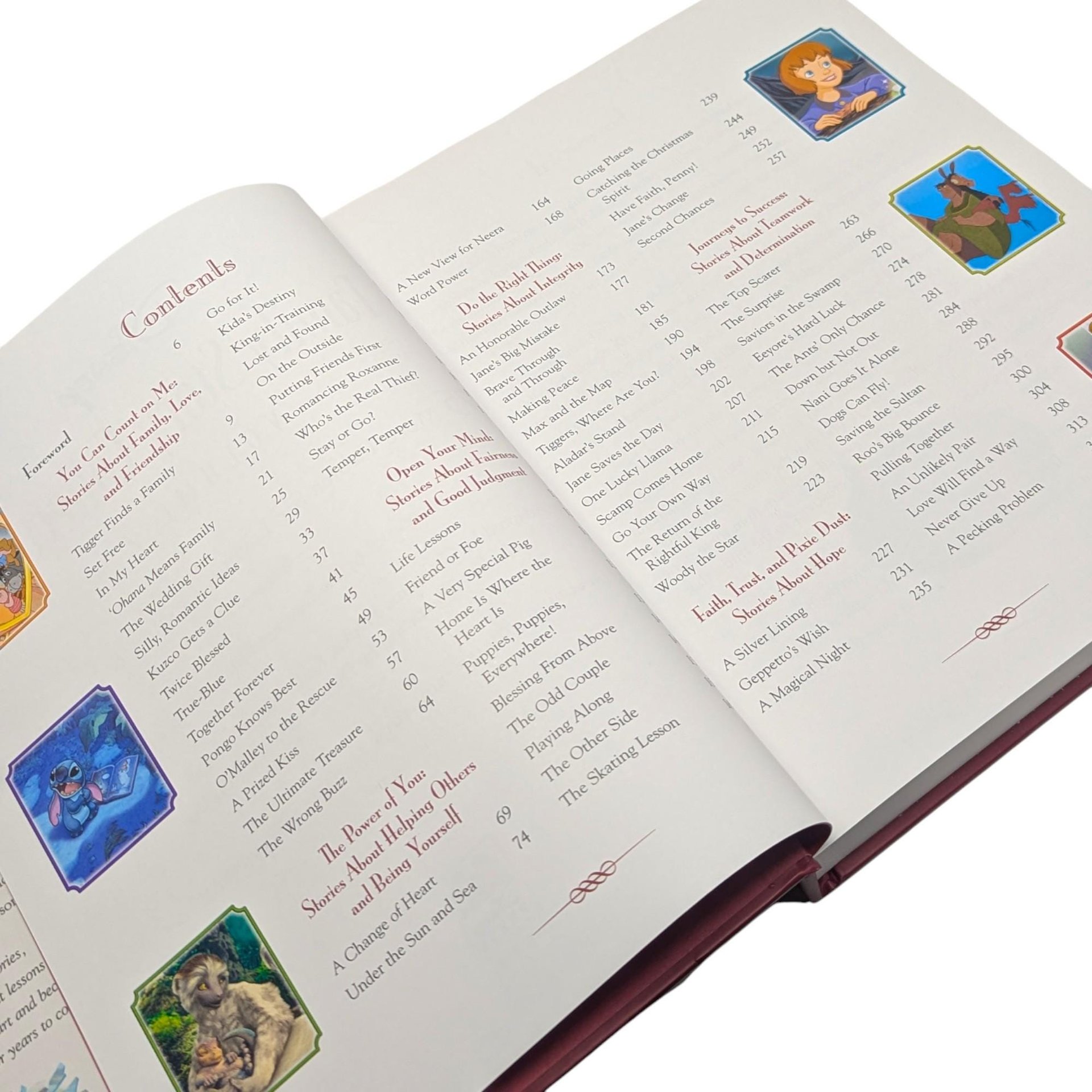 2003 Disney Family Story Collection Volume 2 Hardcover Book