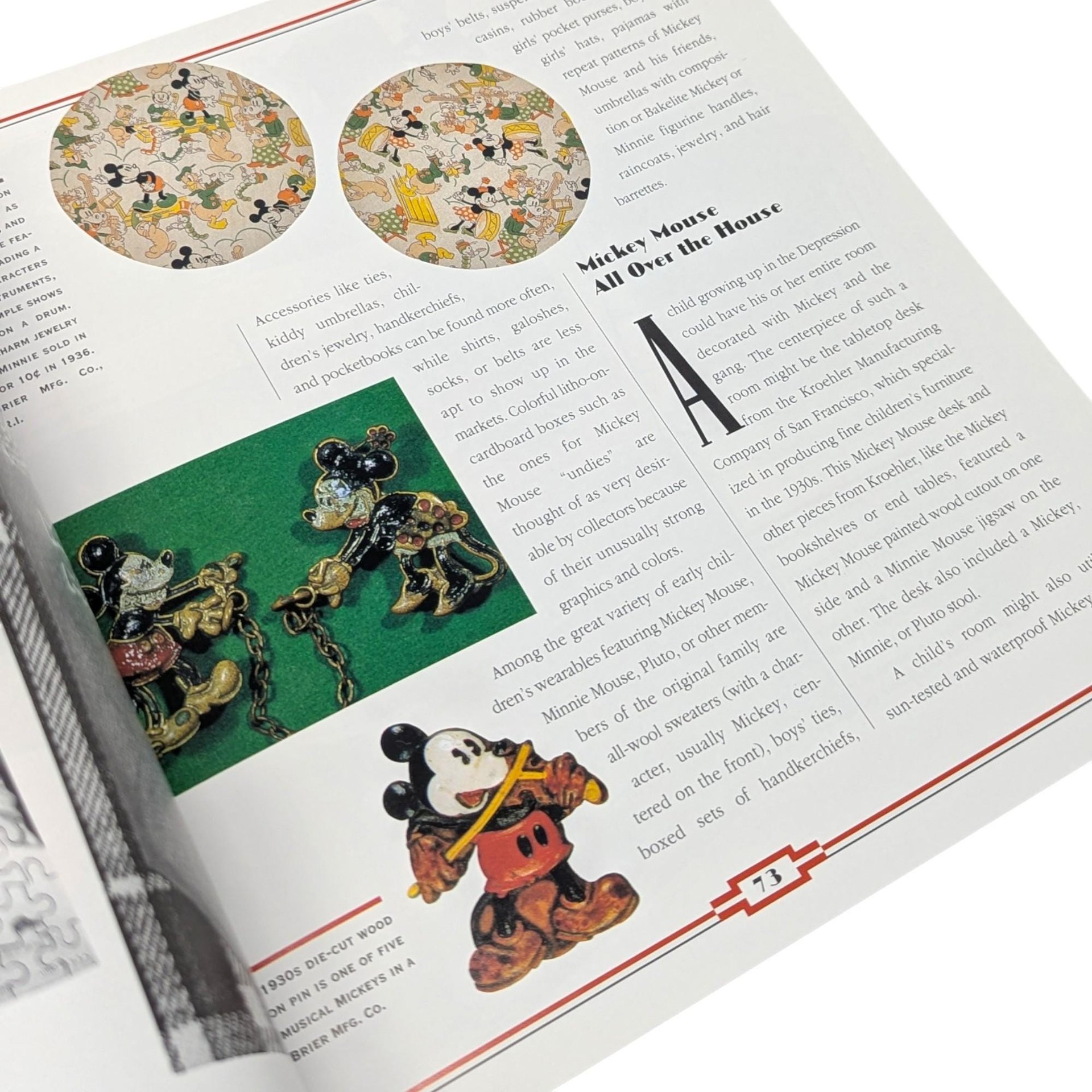 1994 Disneyana Classic Collectibles 1928-1958 Softcover Book