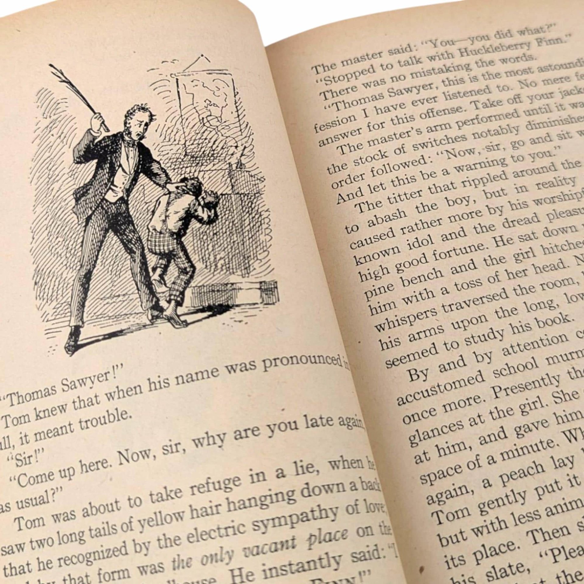 Tom Sawyer by Samuel Clemens Hardcover Book