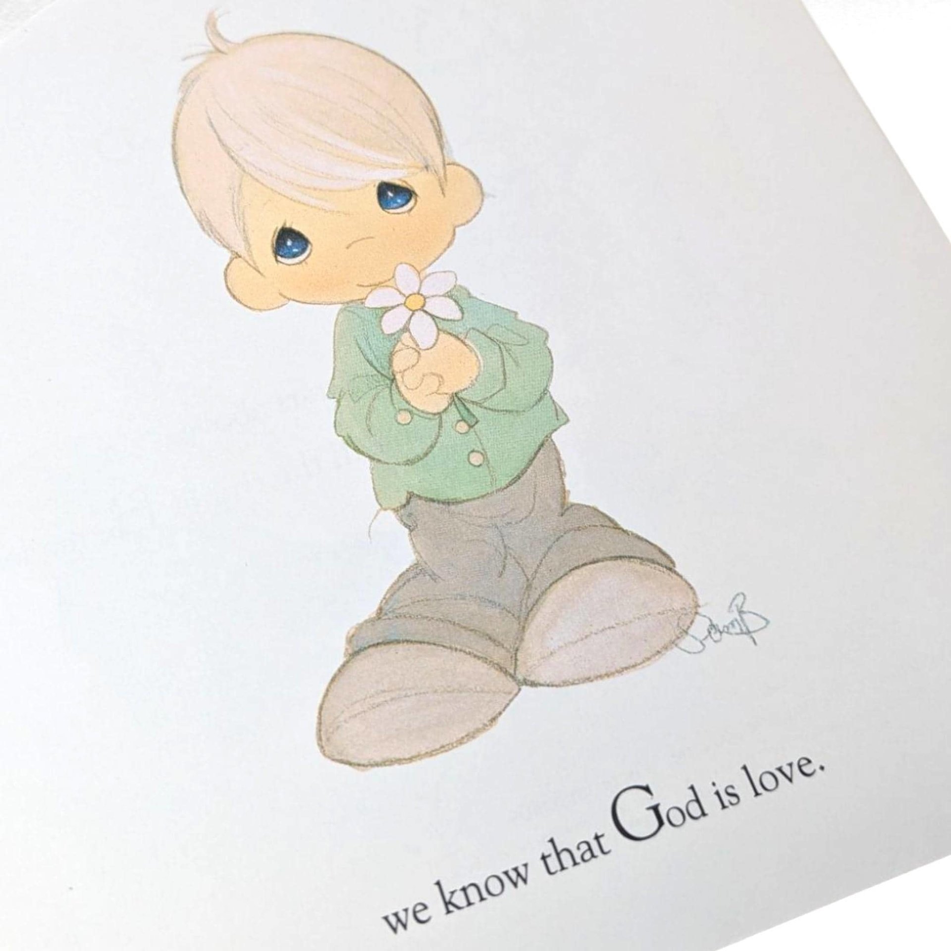 1992 'What A Wonderful World' Precious Moments Book