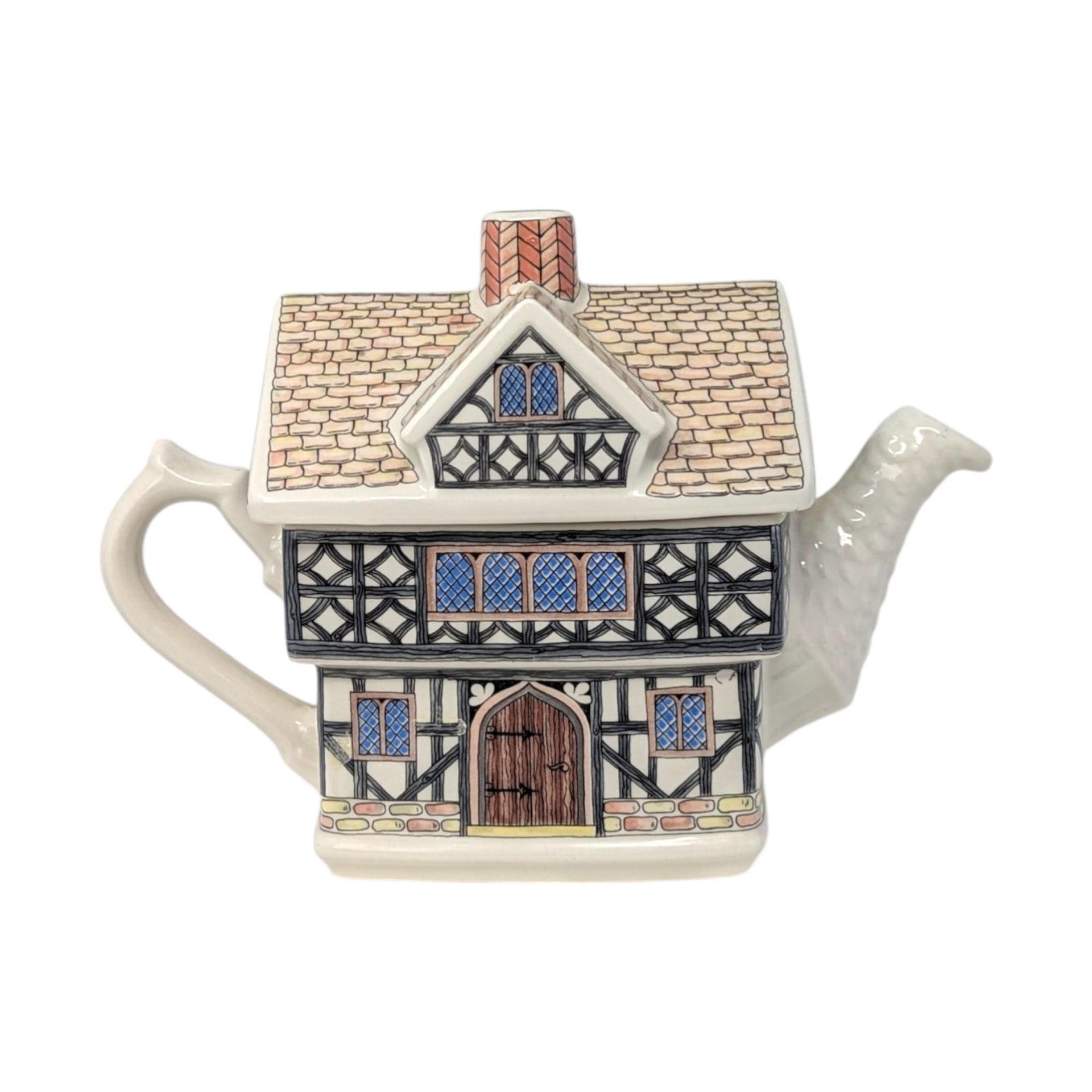 Vintage Sadler Tudor House Decorative Teapot