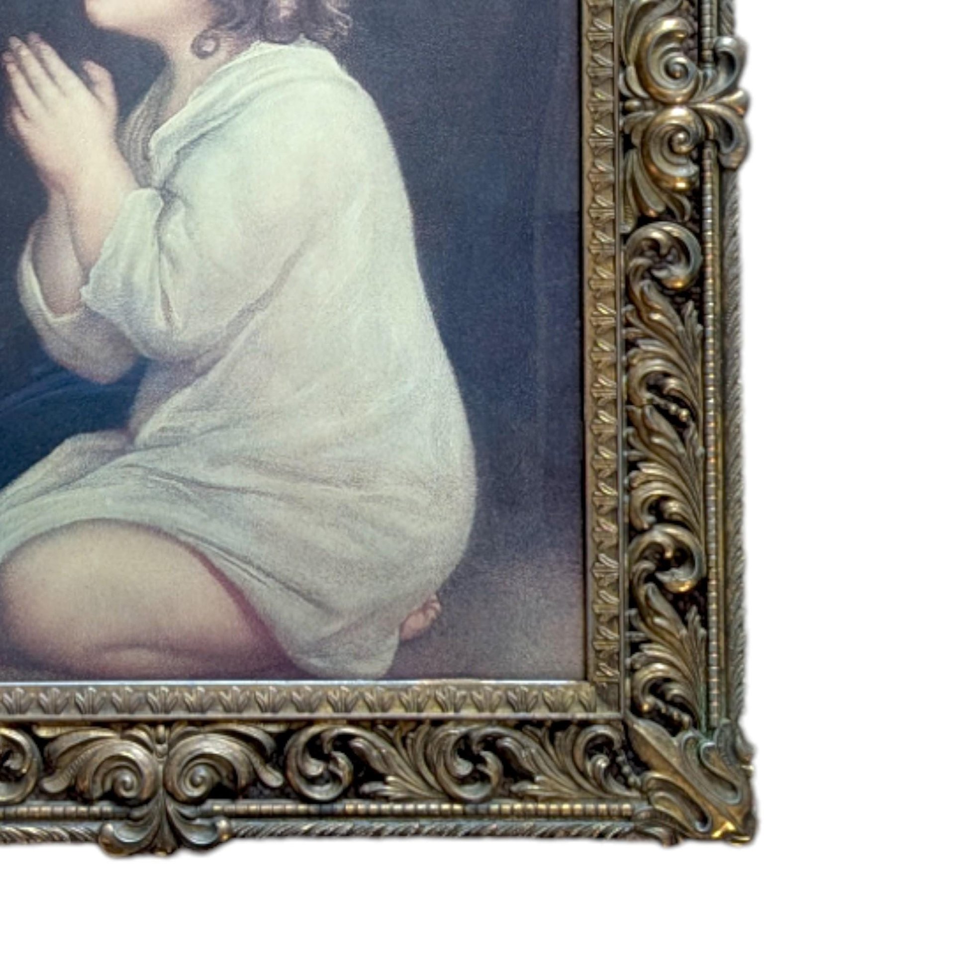 1950s 'The Infant Samuel' Sir Joshua Reynolds Framed Print