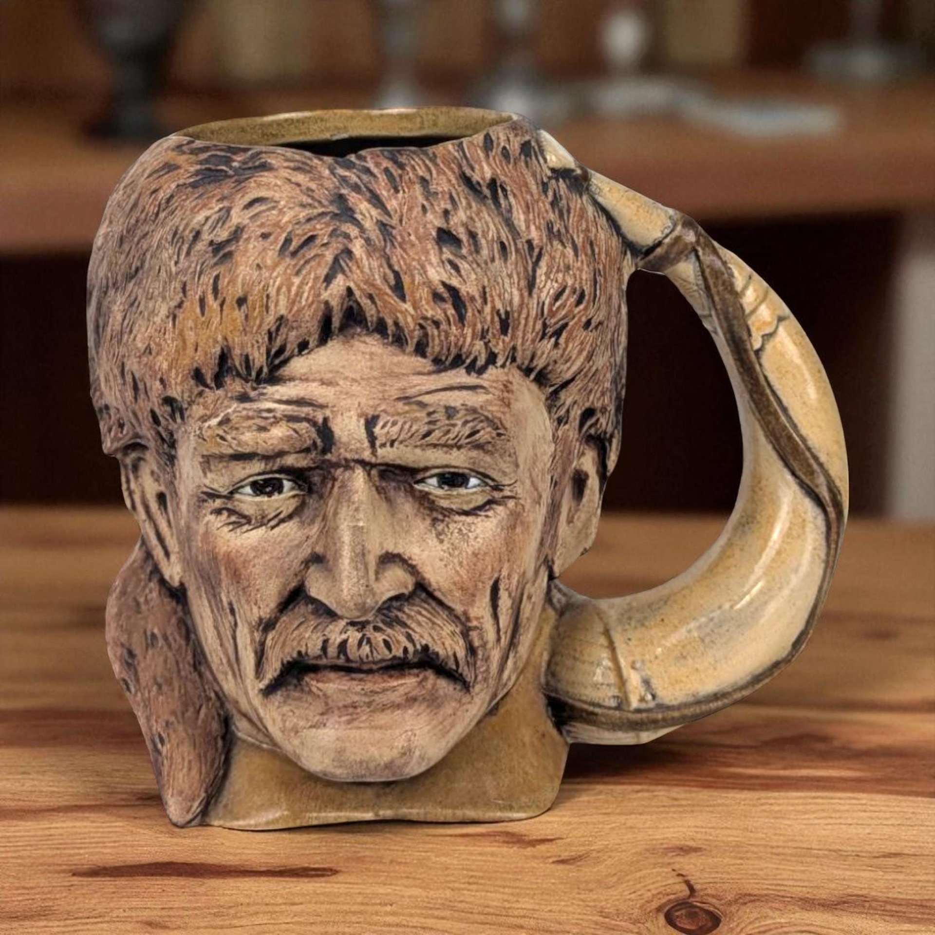 1976 Davy Crockett Ceramic Mug