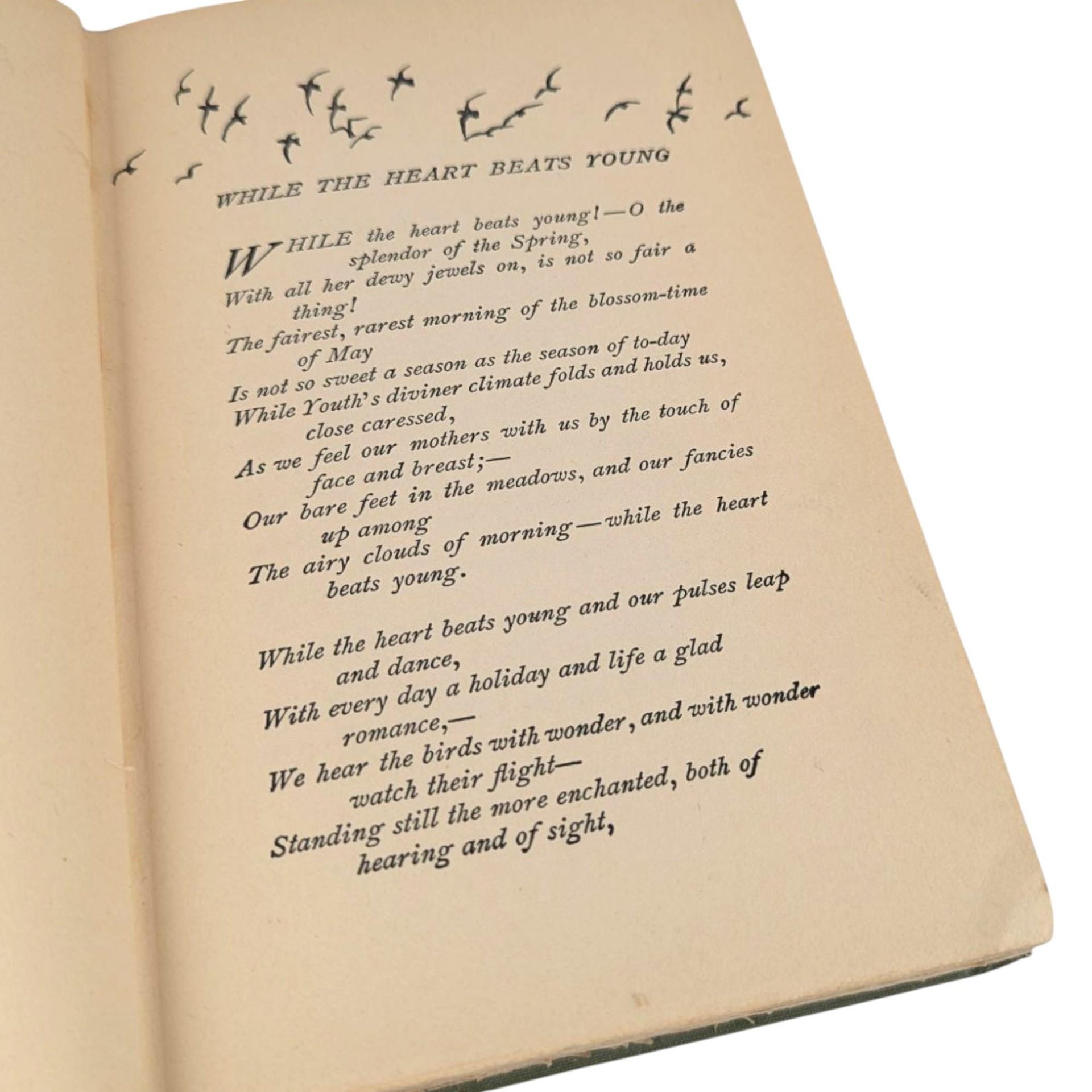 1920 'The Best Loved Poems of James Whitcomb Riley' Hardcover Book