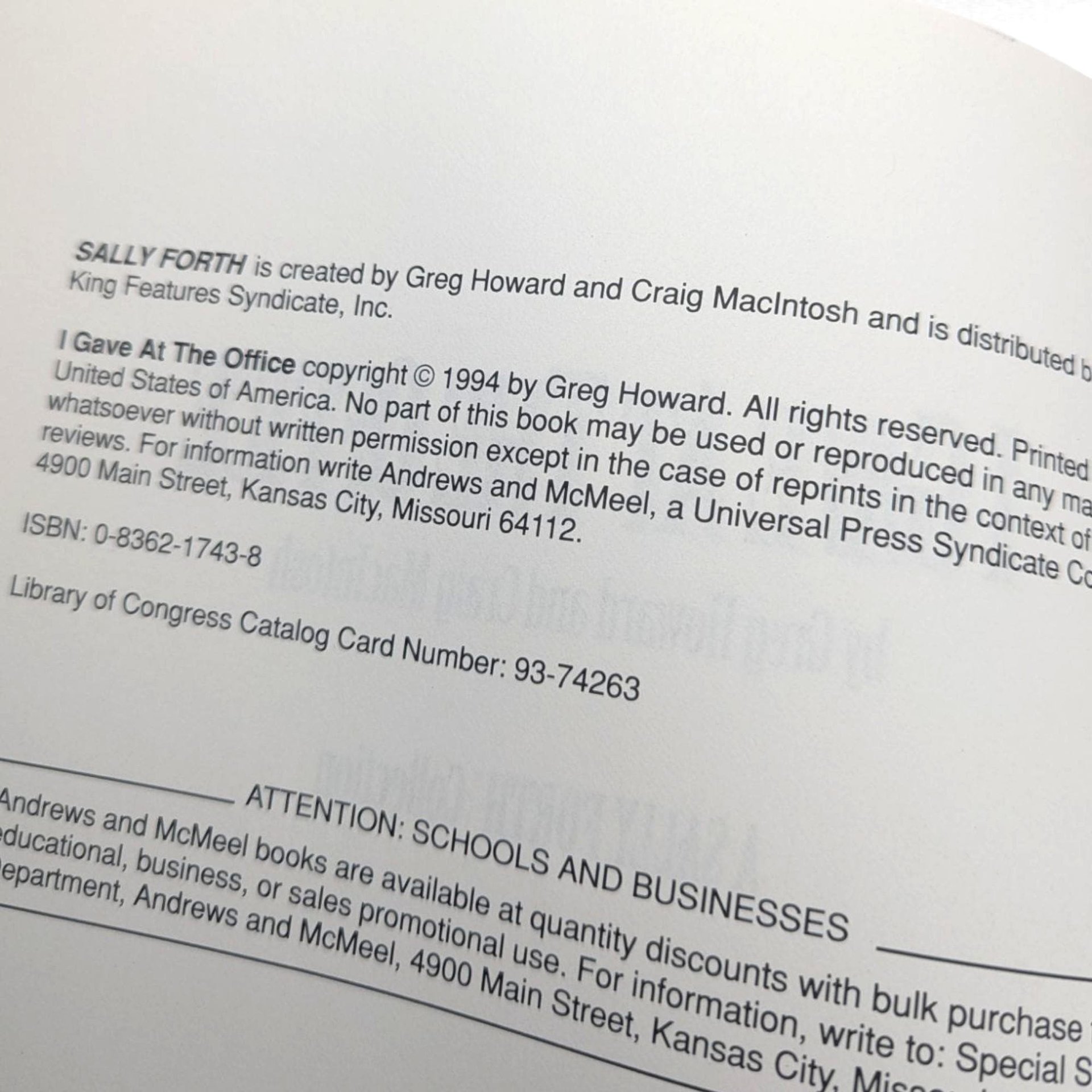 1990s The Far Side Gallery 4 and Sally Forth Softcover Comic Books