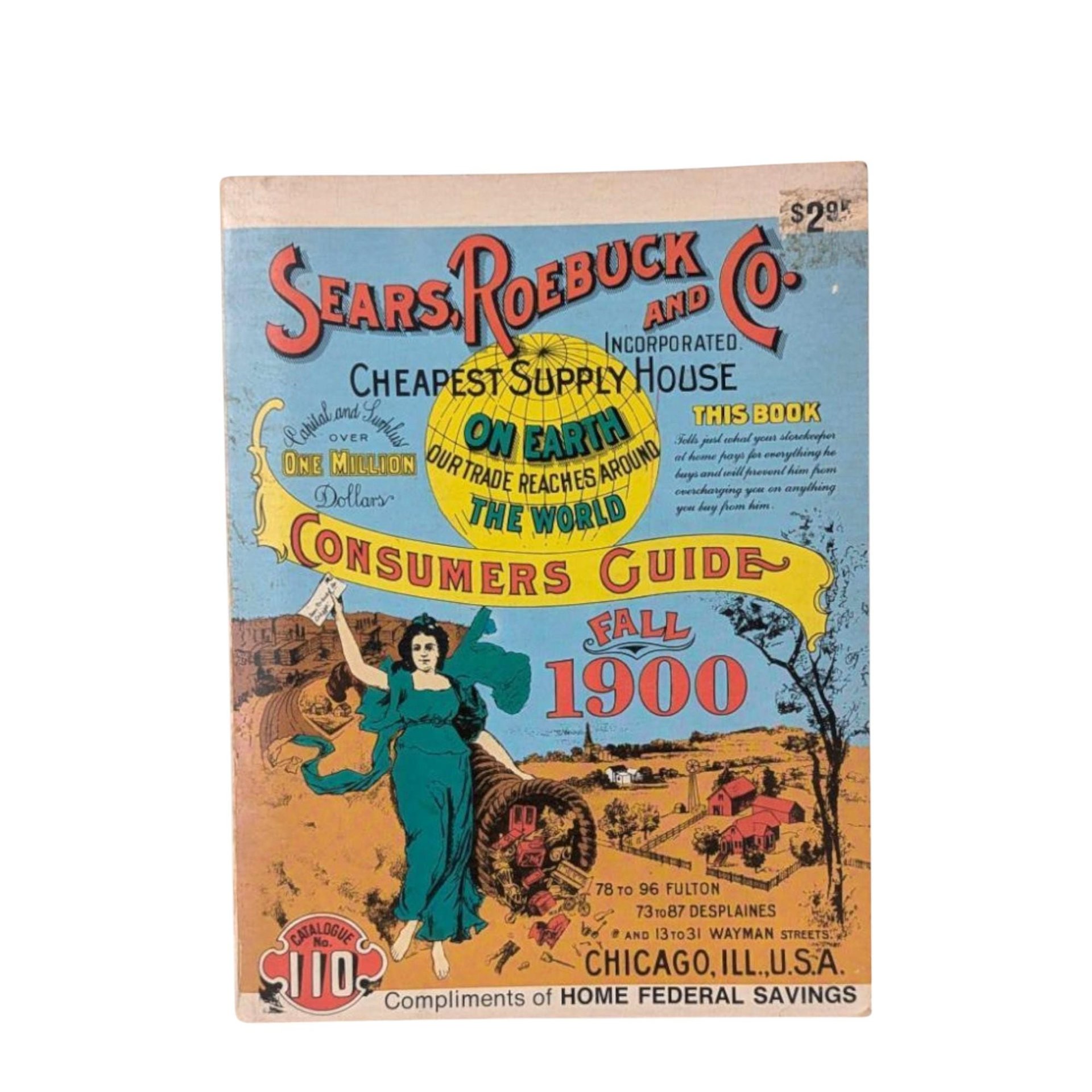 1970 Sears Roebuck and Co Fall 1900 Reproduction Book