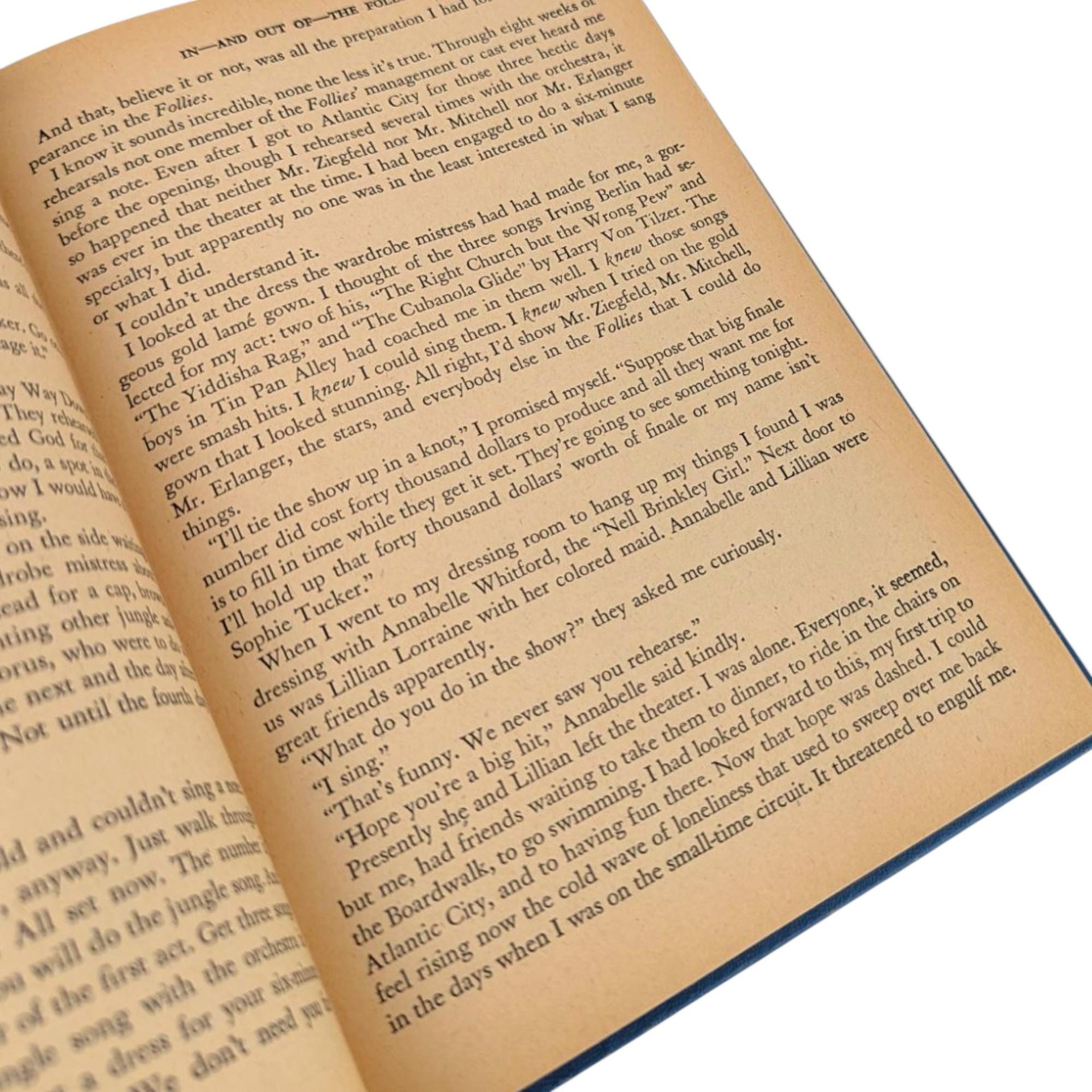 1945 Autographed 'Some of These Days' Sophie Tucker Autobiography