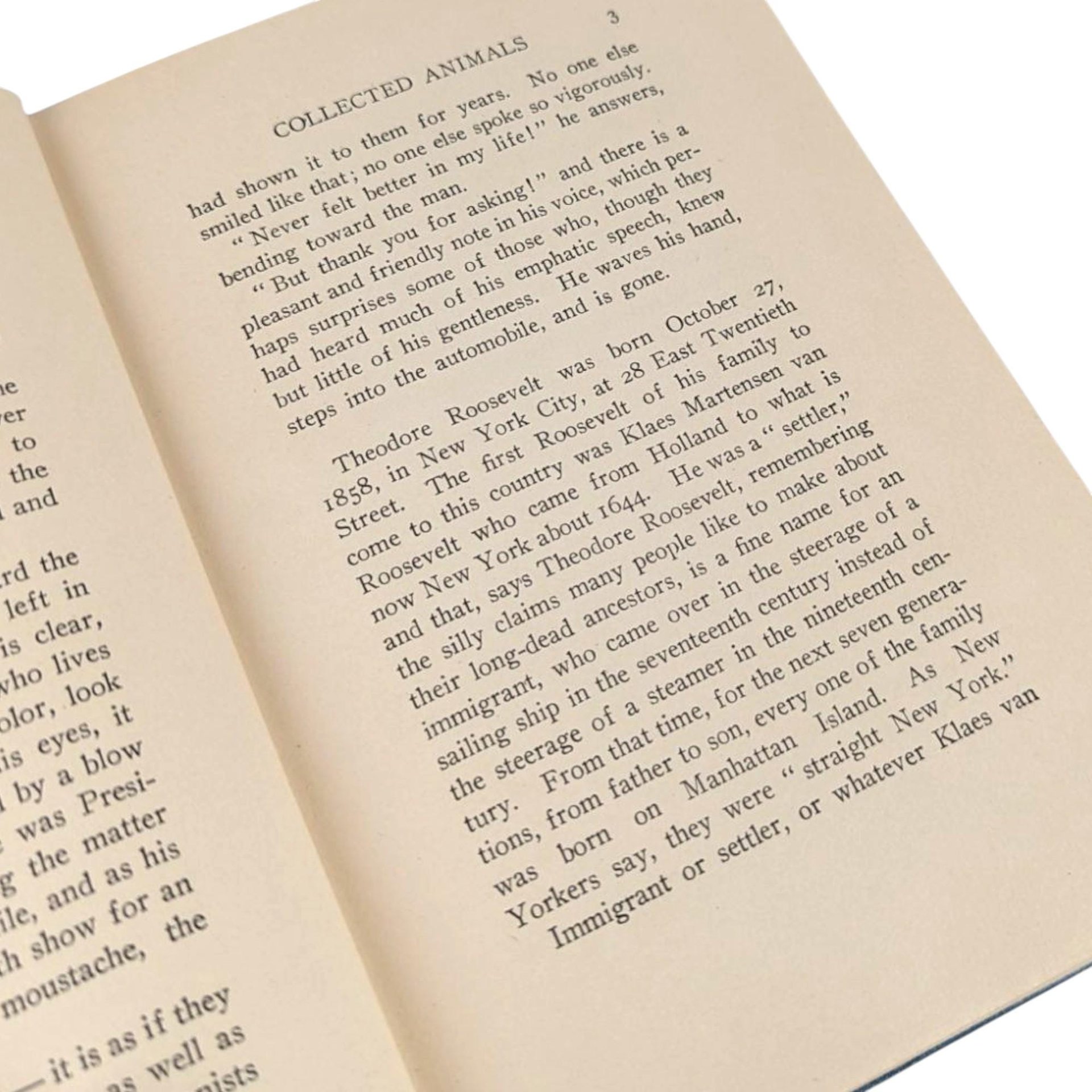 1920 'Theodore Roosevelt' by Edmund Lester Pearson Hardcover Book