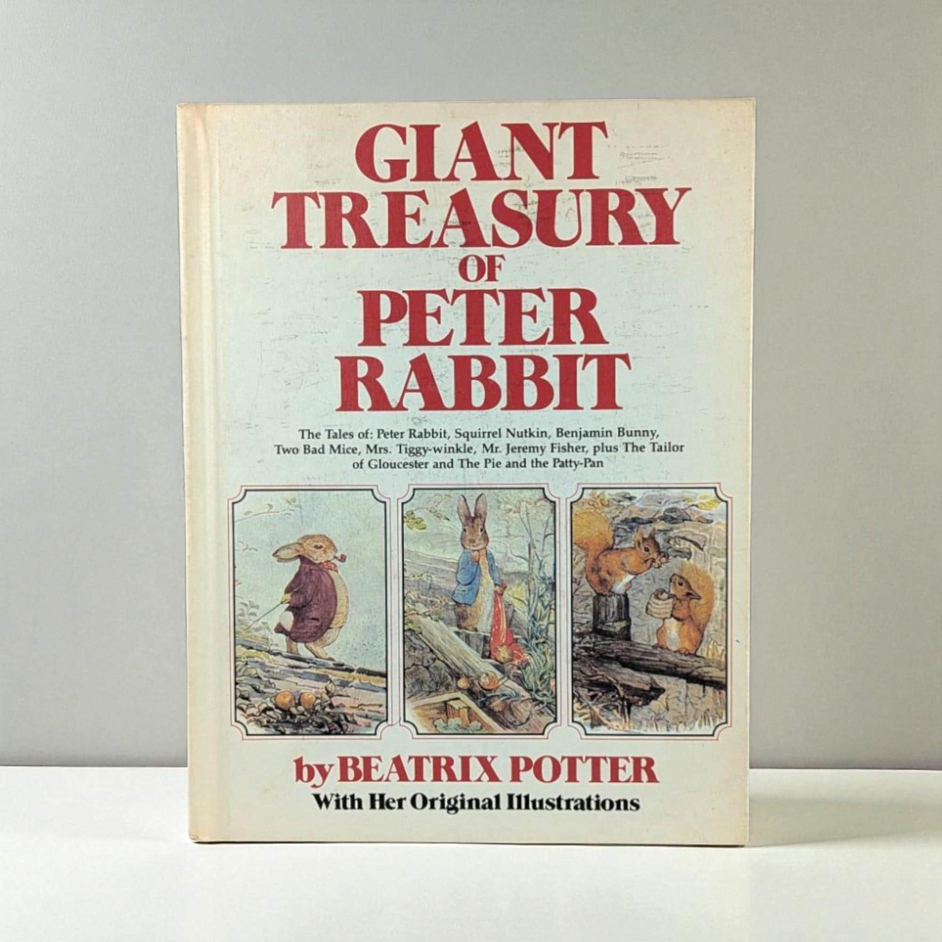 1980 'Giant Treasury of Peter Rabbit' Hardcover Book