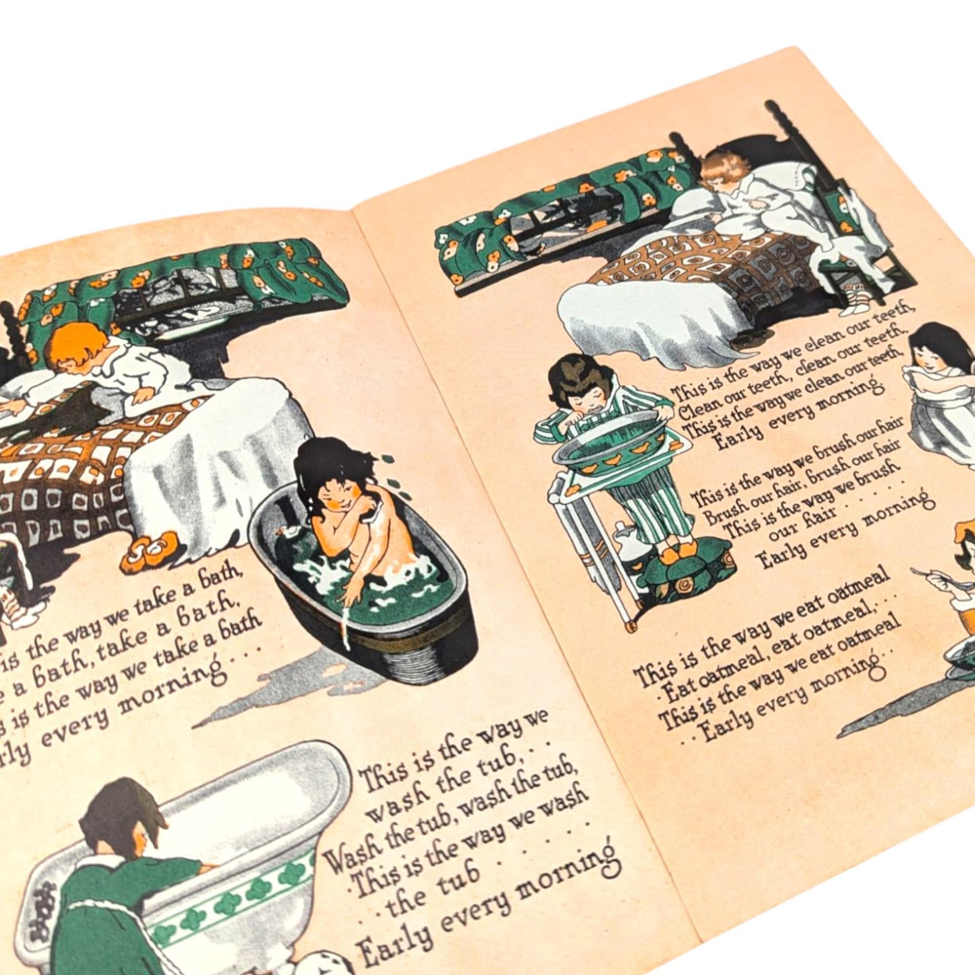 Vintage 1920s 'The Metropolitan Mother Goose' Softcover Book